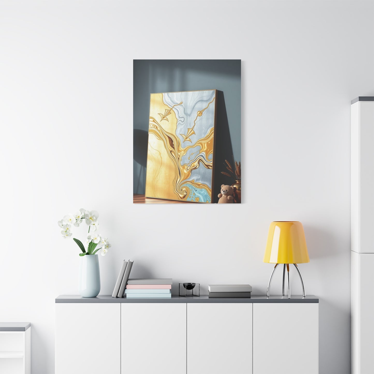 Vision Gold & Silver Canvas Art Art Wall Art & Canvas Print