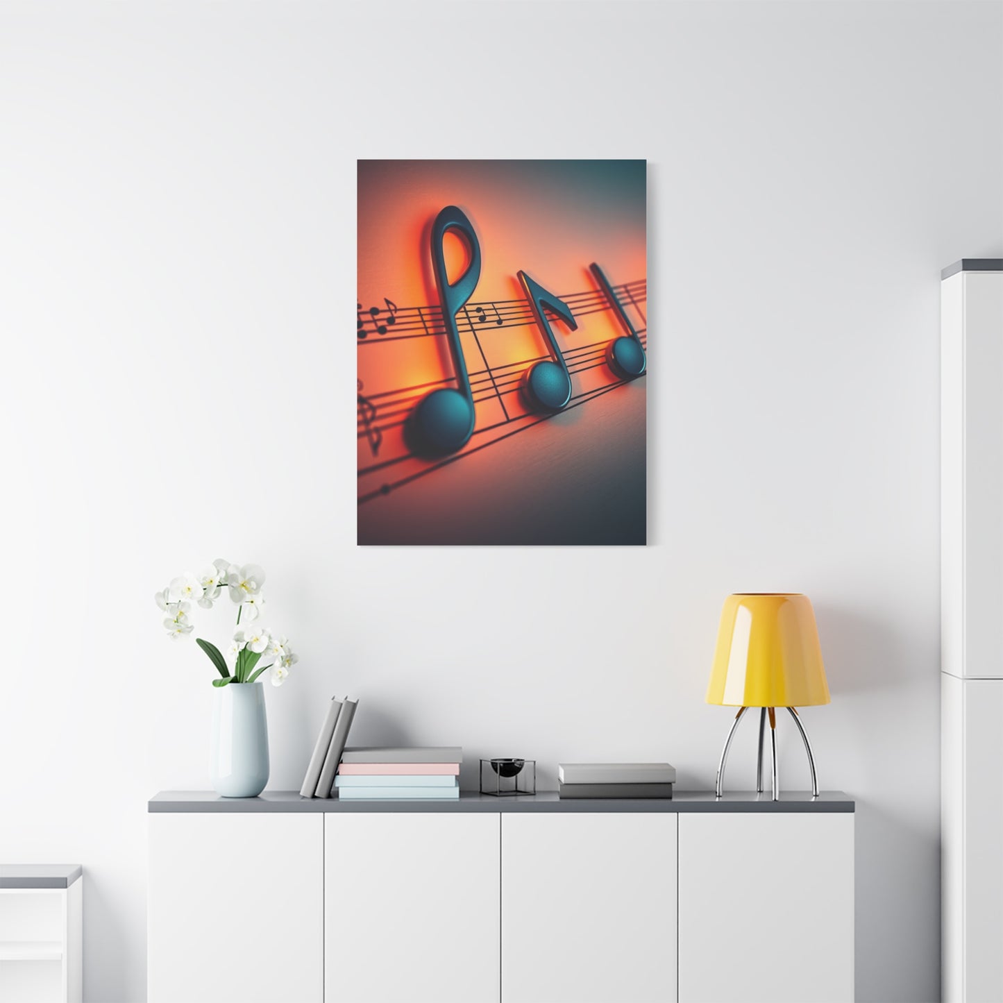 Musical Notes Art Supreme Gallery Wall Art & Canvas Print
