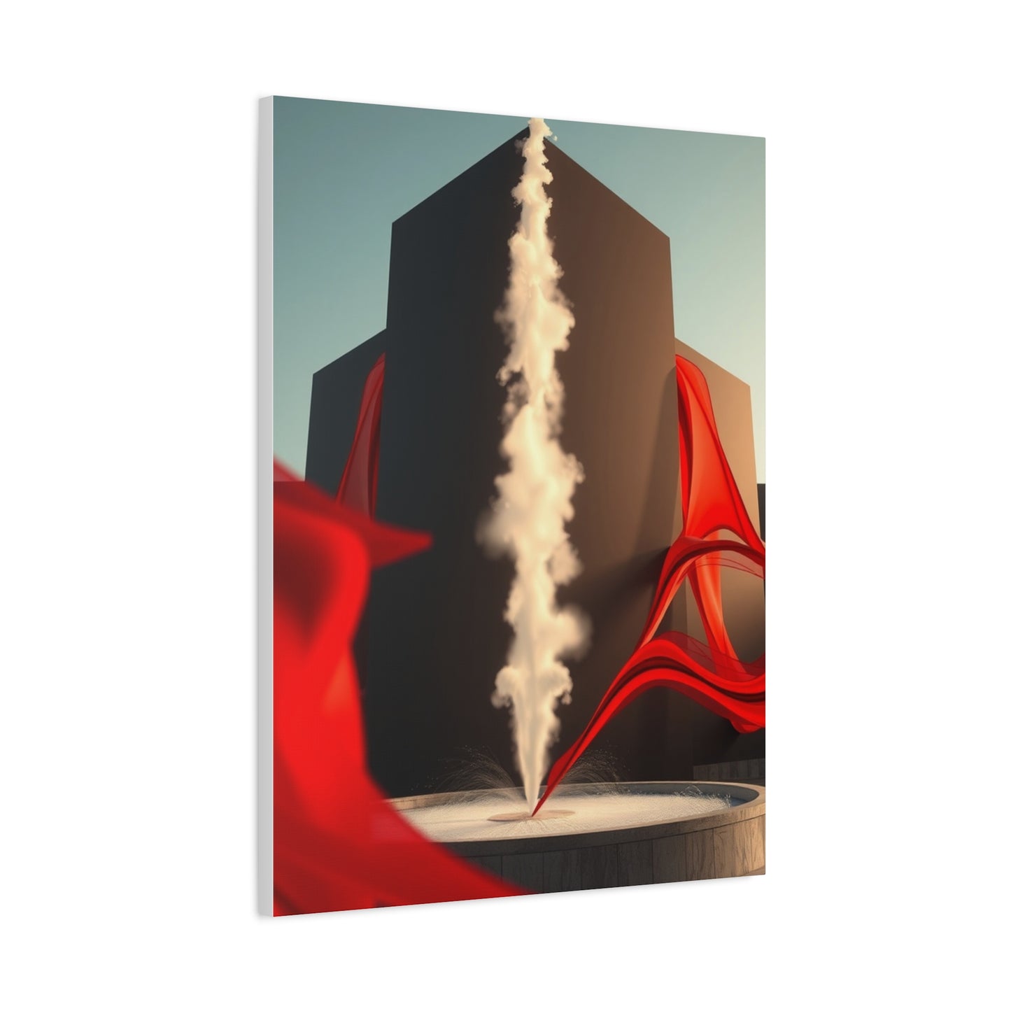 Elite Black, White & Red Art Vision Wall Art & Canvas Print