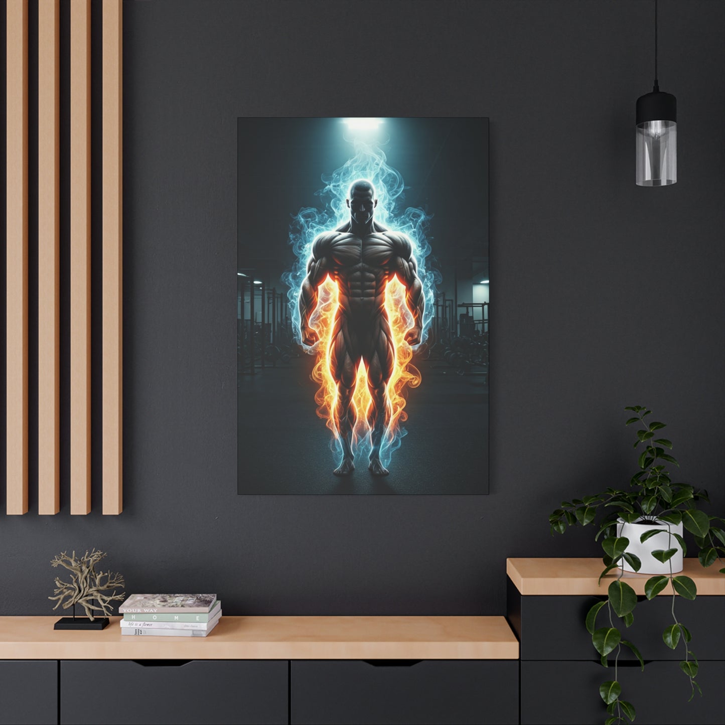 Unleashed Power Physique Wall Art & Canvas Prints