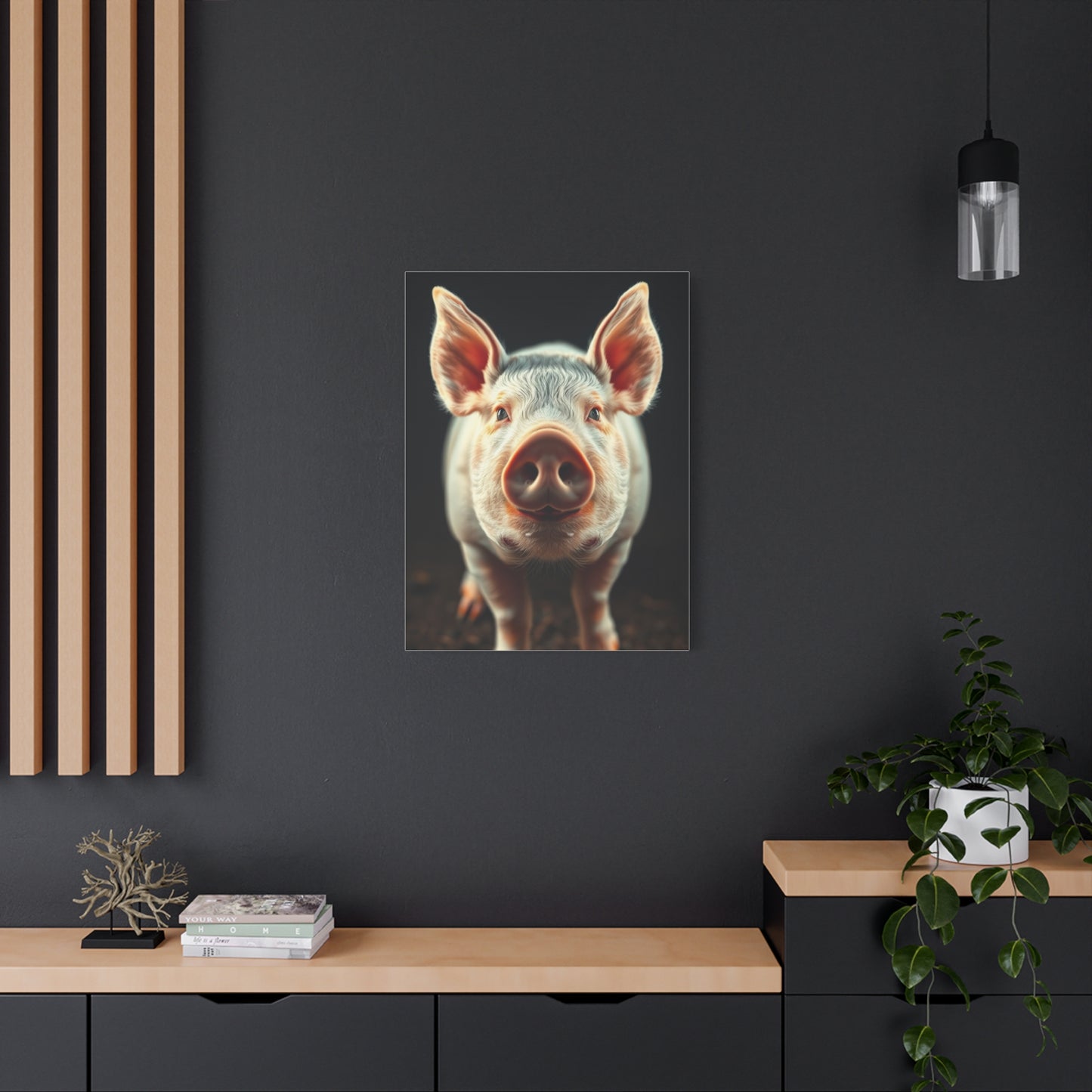 Masterpiece Pig Art Vision Wall Art & Canvas Print