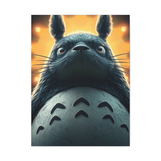 Masterpiece Totoro  Art Vision Wall Art & Canvas Print
