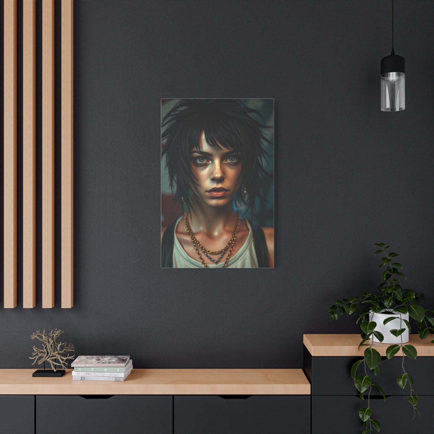 Punk Prestige Canvas Wall Art & Canvas Print