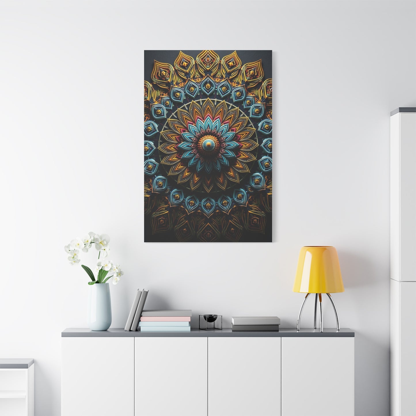 Vision Mandala Art Art Wall Art & Canvas Print