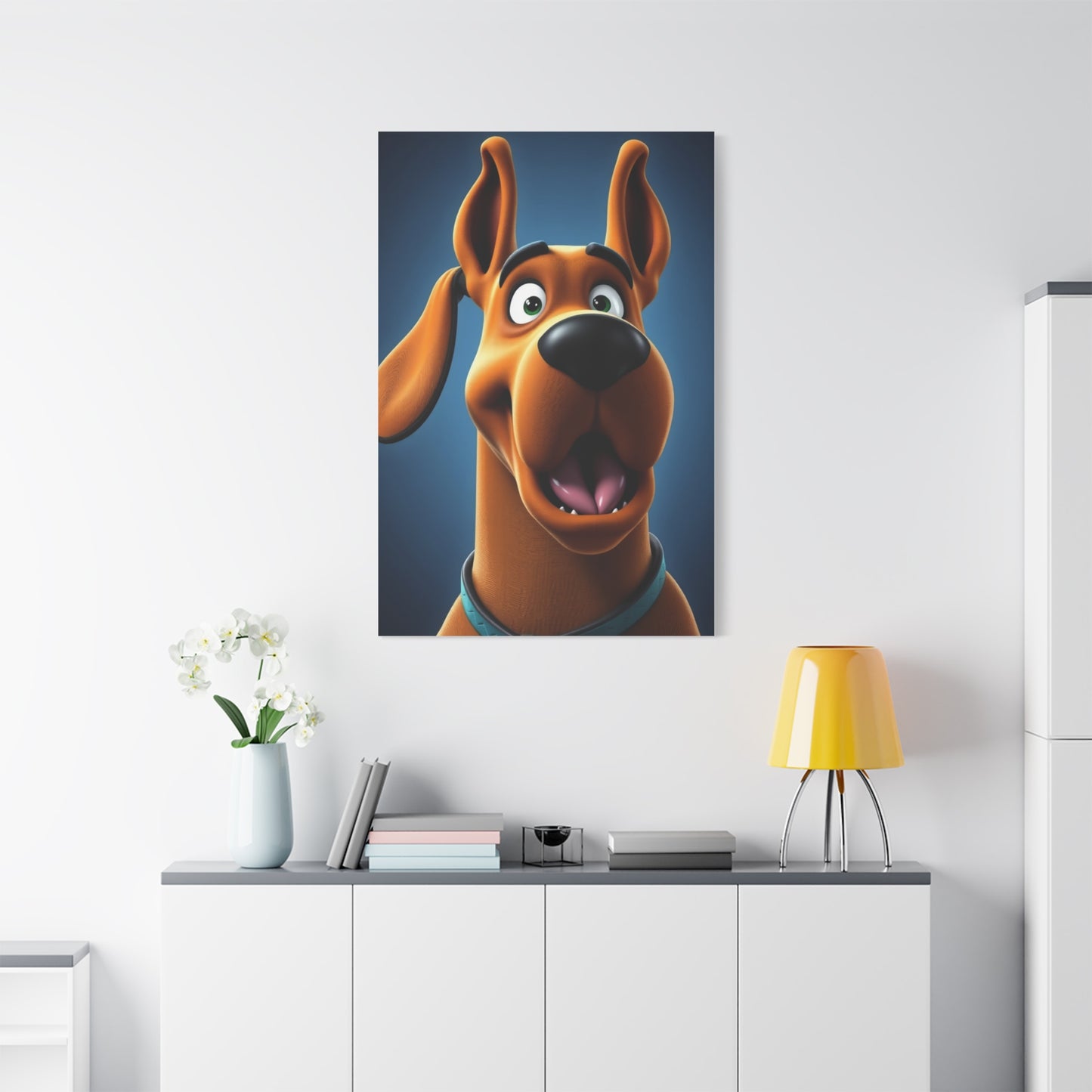 Supreme Scooby-Doo (TV Series) Characters Art Collection Wall Art & Canvas Print