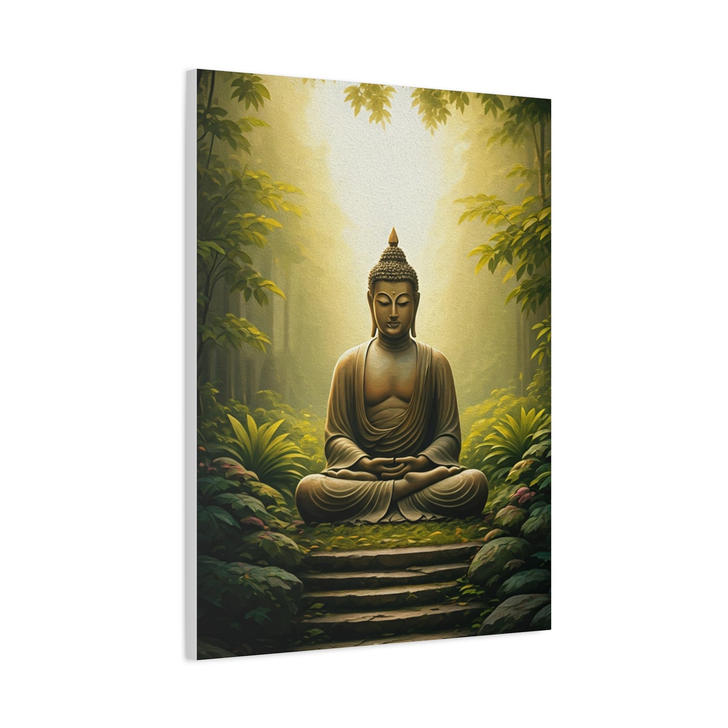 Forest Meditation Buddha Sanctuary Wall Art & Canvas Prints