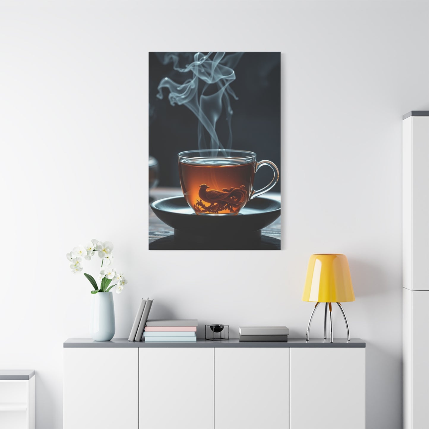 Tea Art Refined Canvas Wall Art & Canvas Print