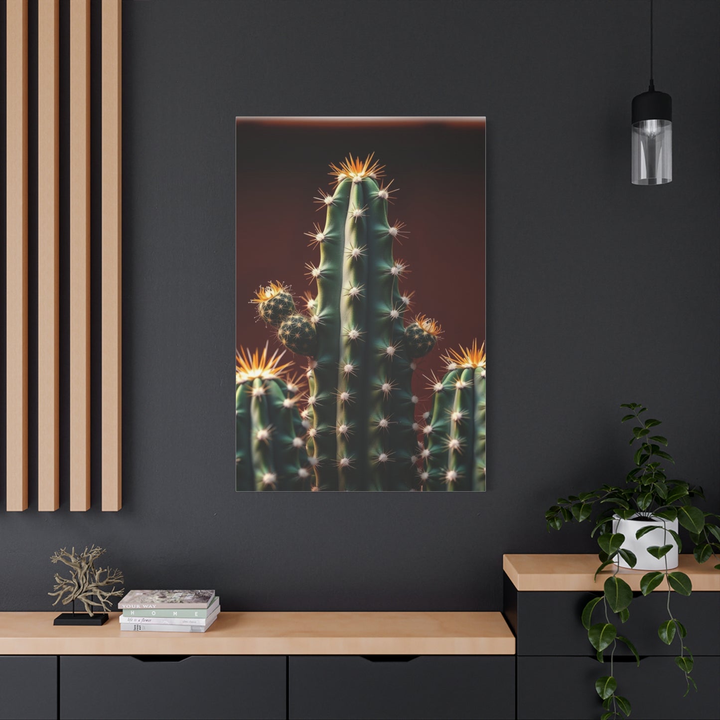 Prickly Serenity Artwork Wall Art & Canvas Print