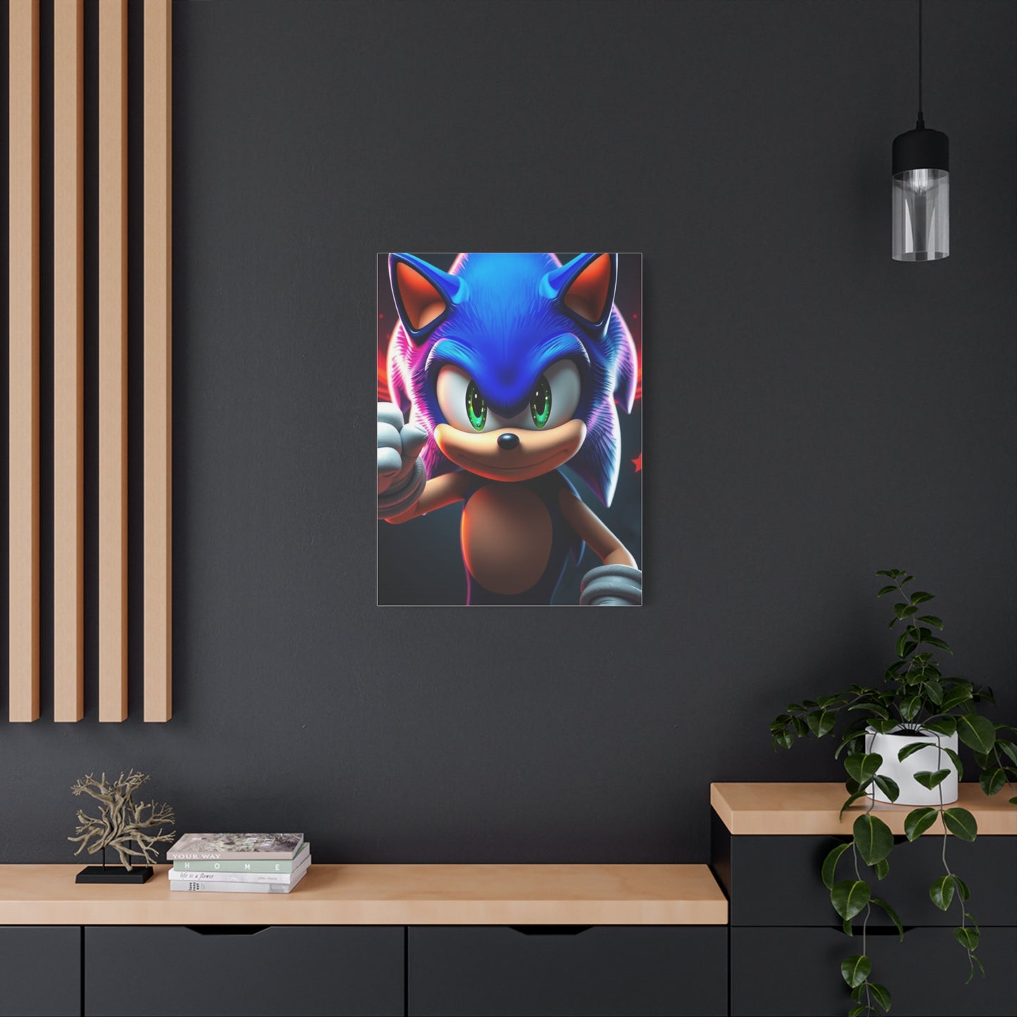 Supreme Sonic the Hedgehog Art Collection Wall Art & Canvas Print