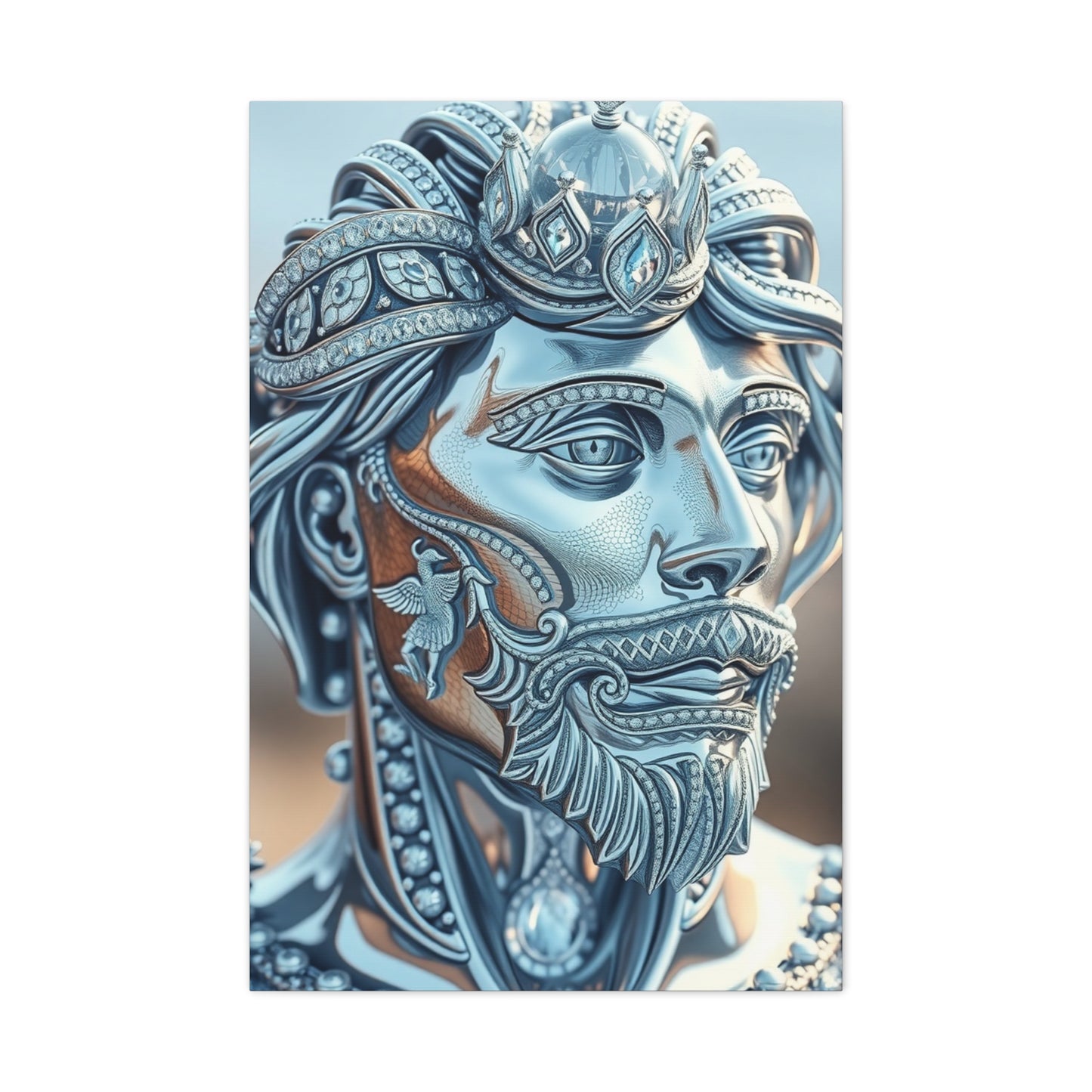 Sterling Serenade Art wall art & canvas print