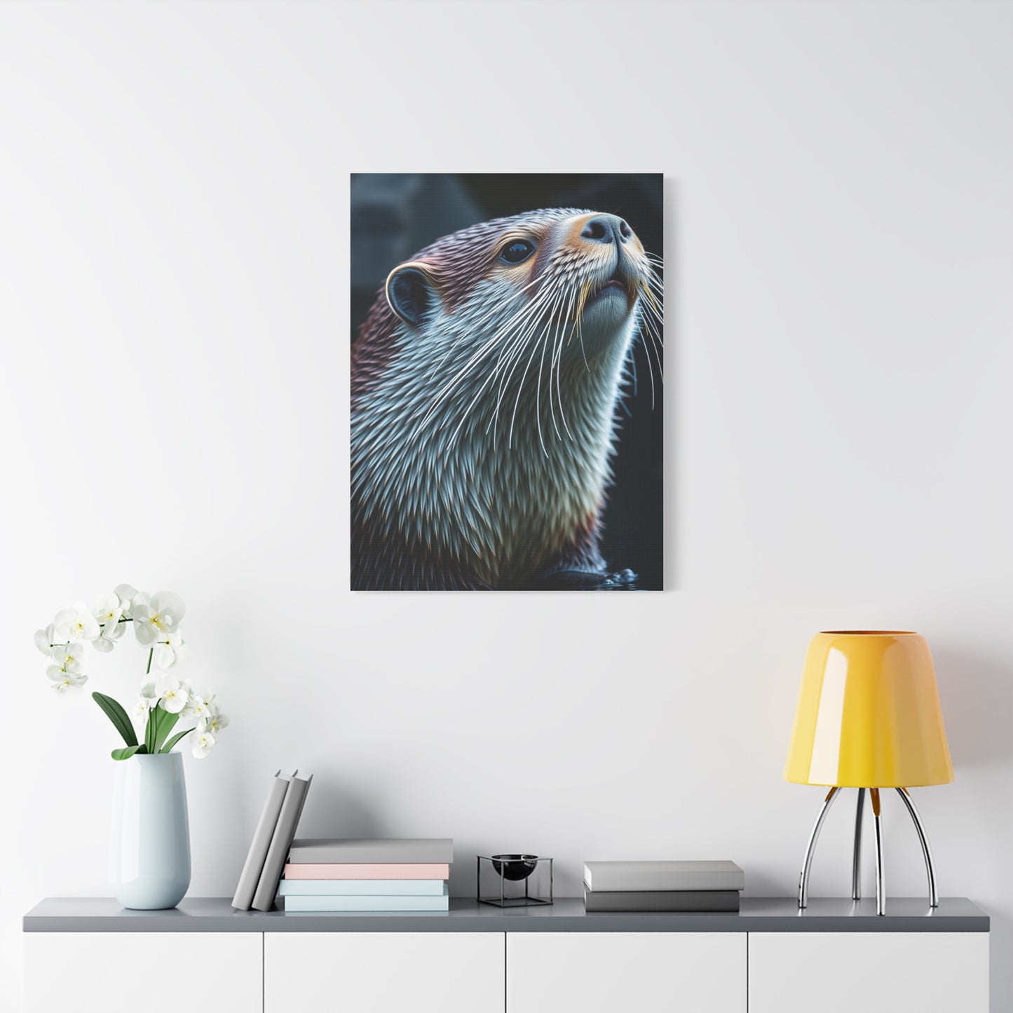 Masterpiece Otter Art Vision Wall Art & Canvas Print