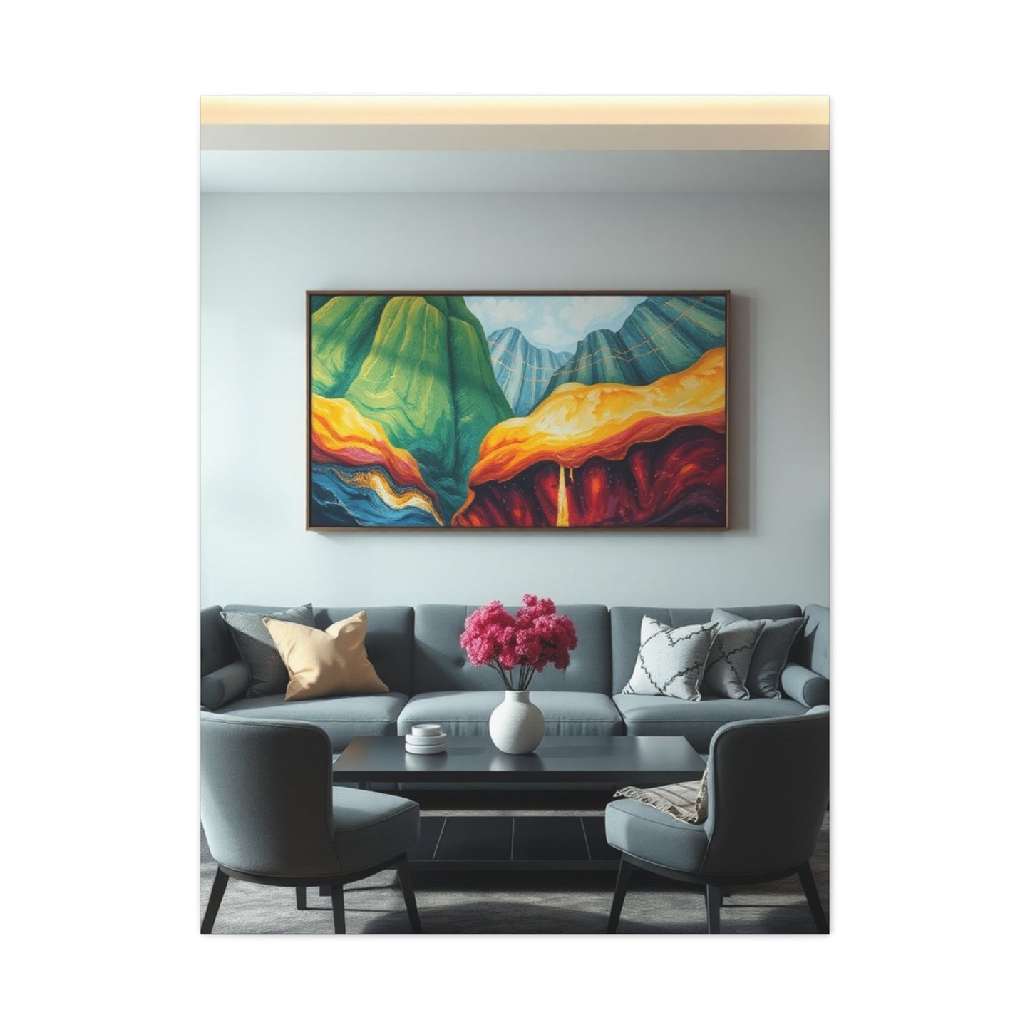 Opulent Salon Masterpiece Wall Art & Canvas Print