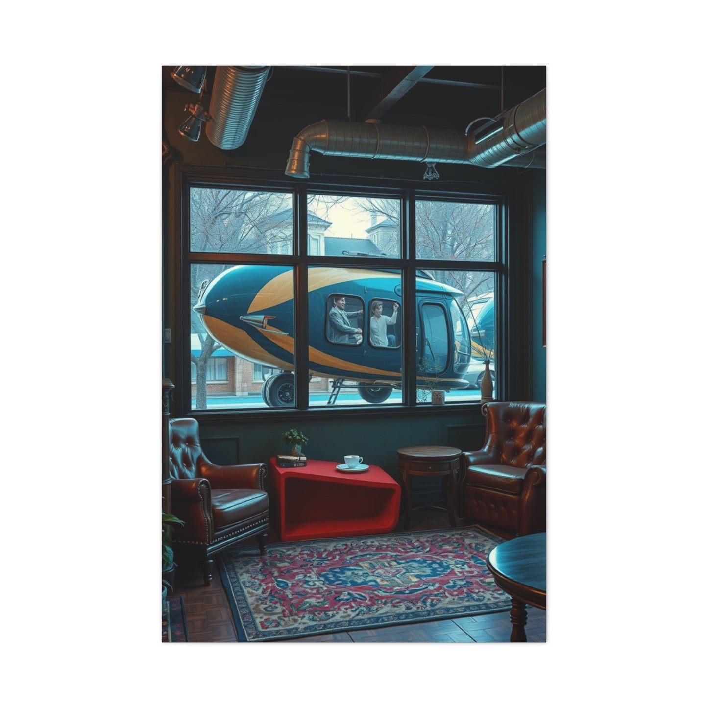 Retro Mosaic Masterpiece Wall Art & Canvas Print