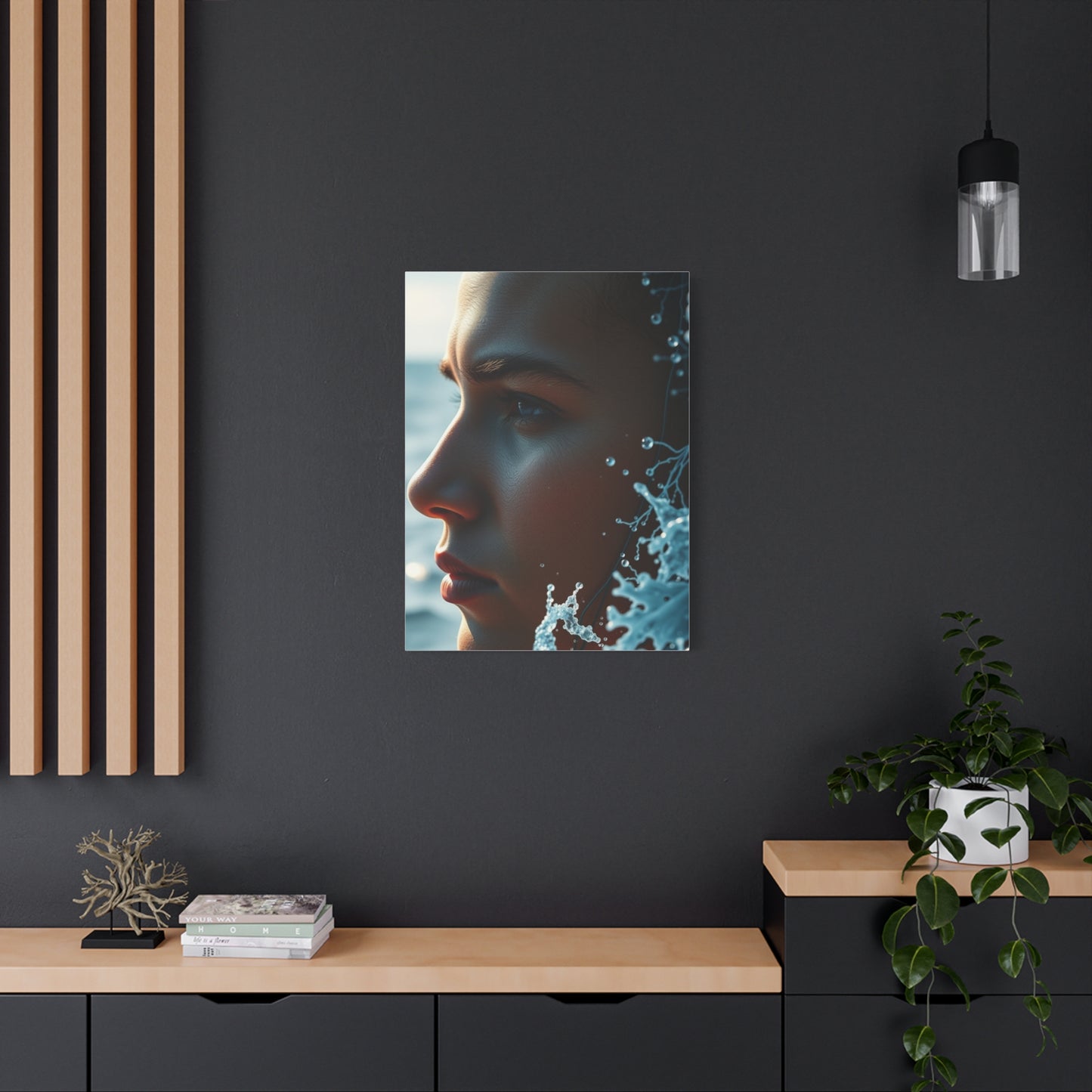 Aqua Mirage Grandeur Wall Art & Canvas Print