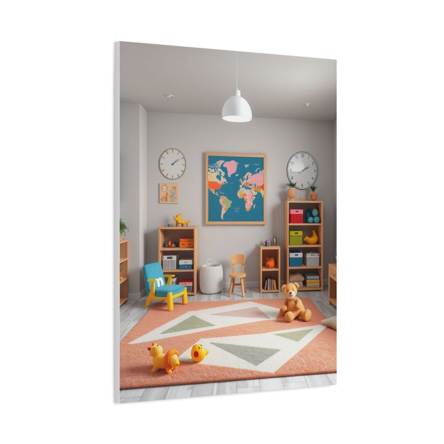 Kids Playroom Art Luxury Canvas Wall Art & Canvas Print