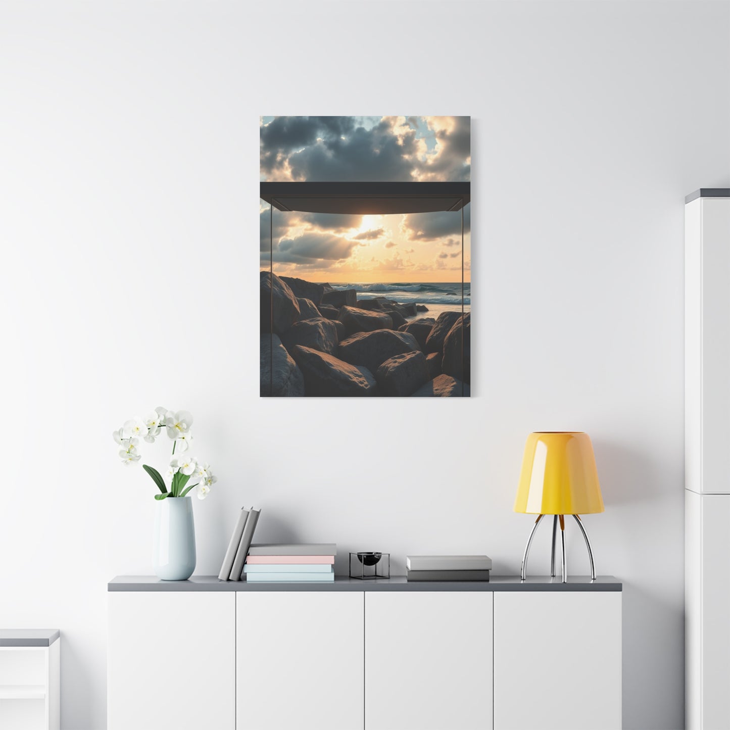 Coastal Panorama Elegance Wall Art & Canvas Print
