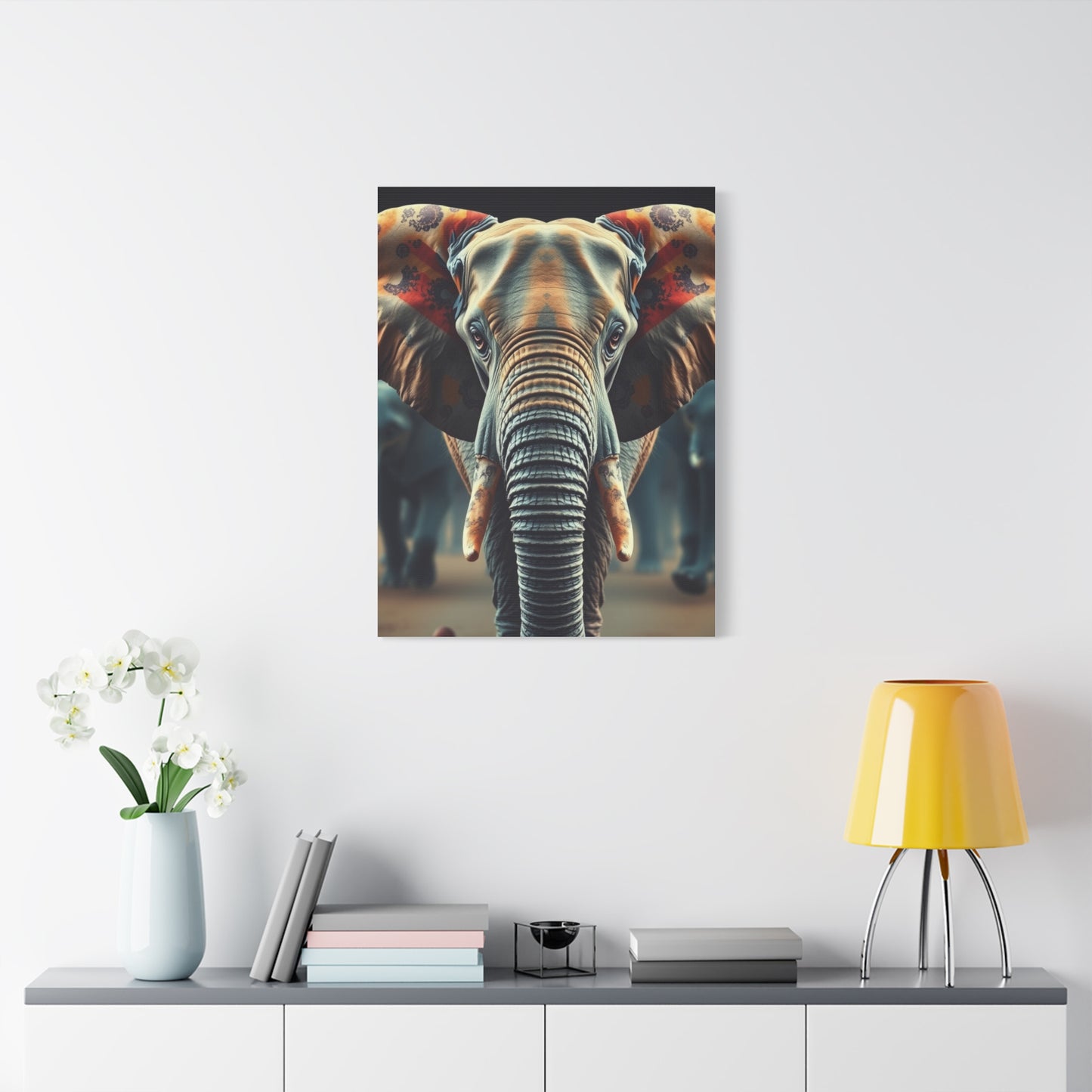 Regal Elephantine Reverie Wall Art & Canvas Print