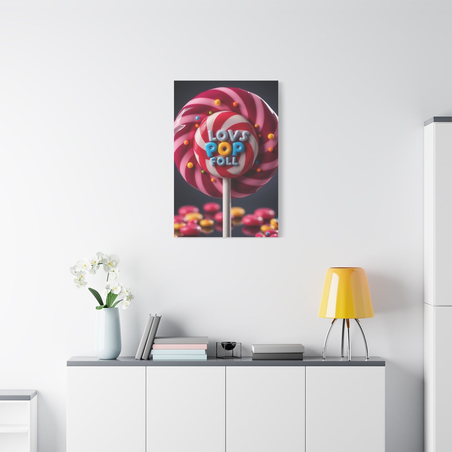 Luxe Pop Art Symphony Wall Art & Canvas Print