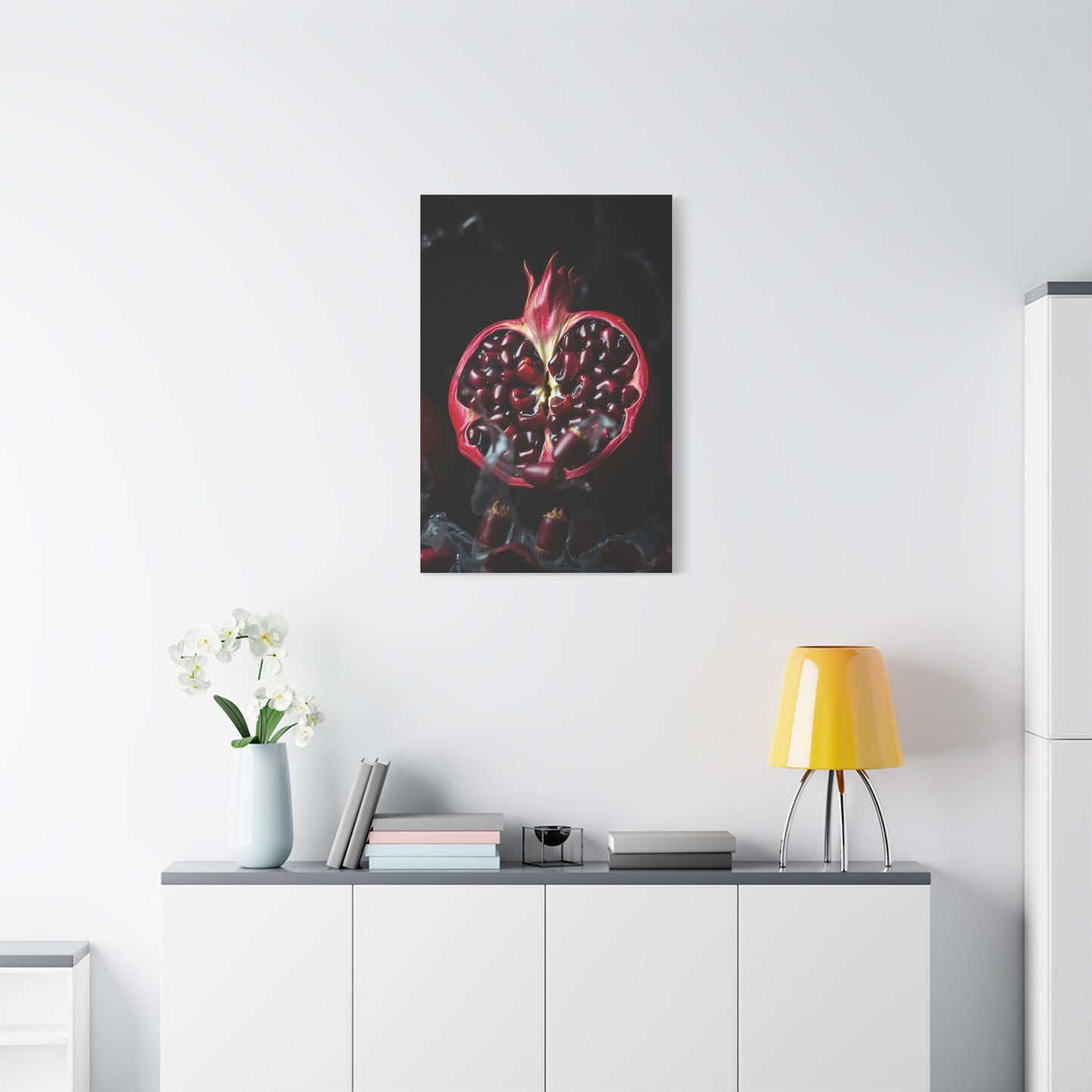 Opulent Scarlet Reverie Wall Art & Canvas Print