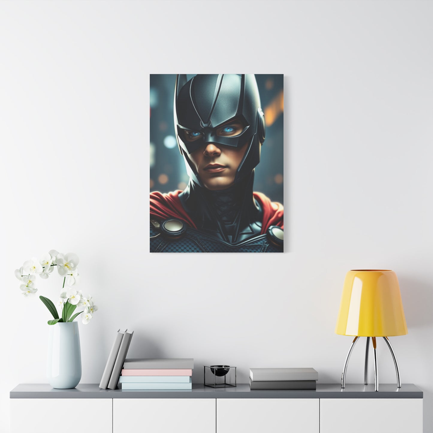 Vision Superhero Art Art Wall Art & Canvas Print