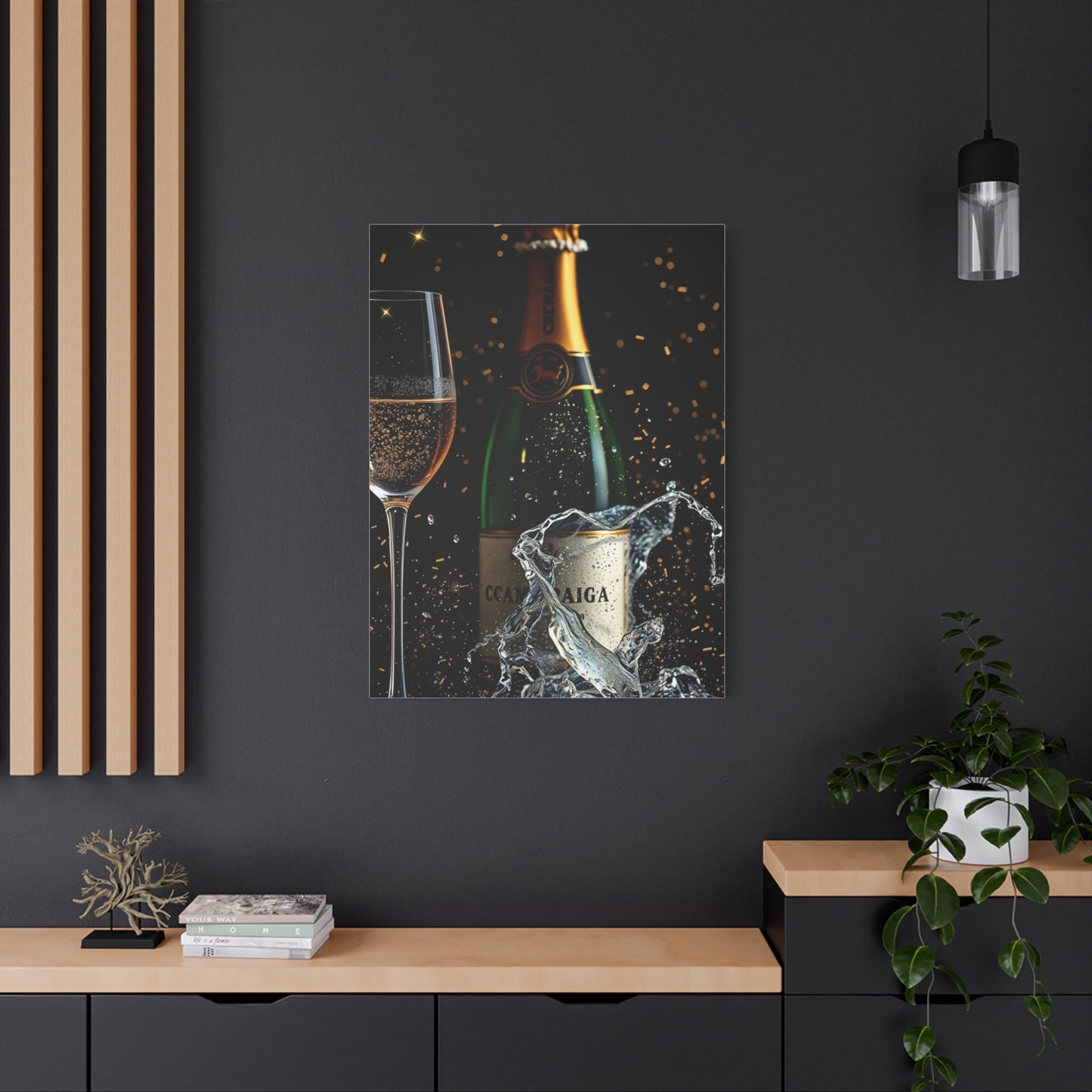 Champagne Art Supreme Gallery Wall Art & Canvas Print