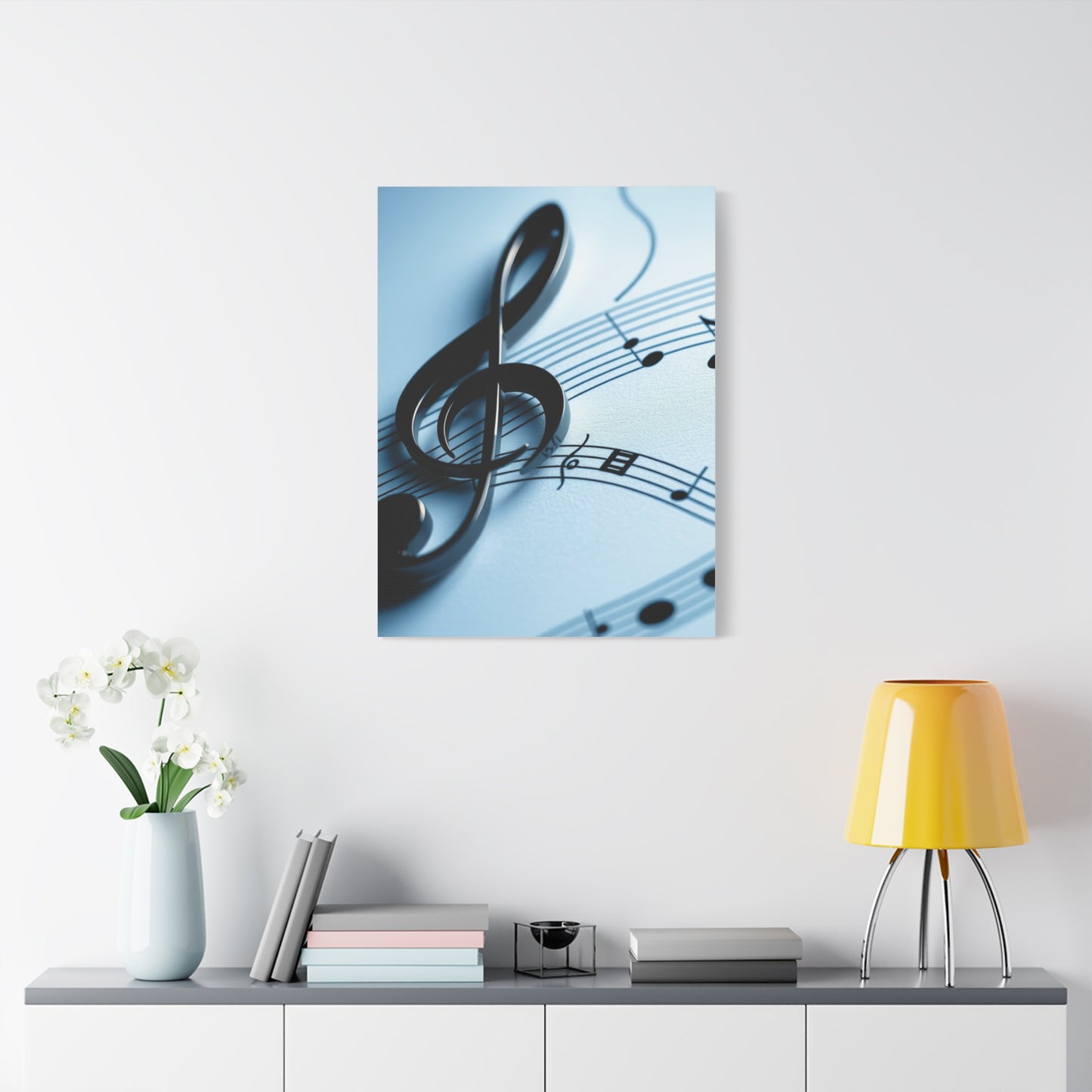 Supreme Musical Notes Art Collection Wall Art & Canvas Print
