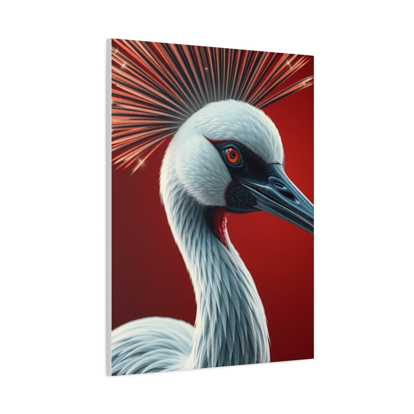 Supreme Crane Bird Art Collection Wall Art & Canvas Print