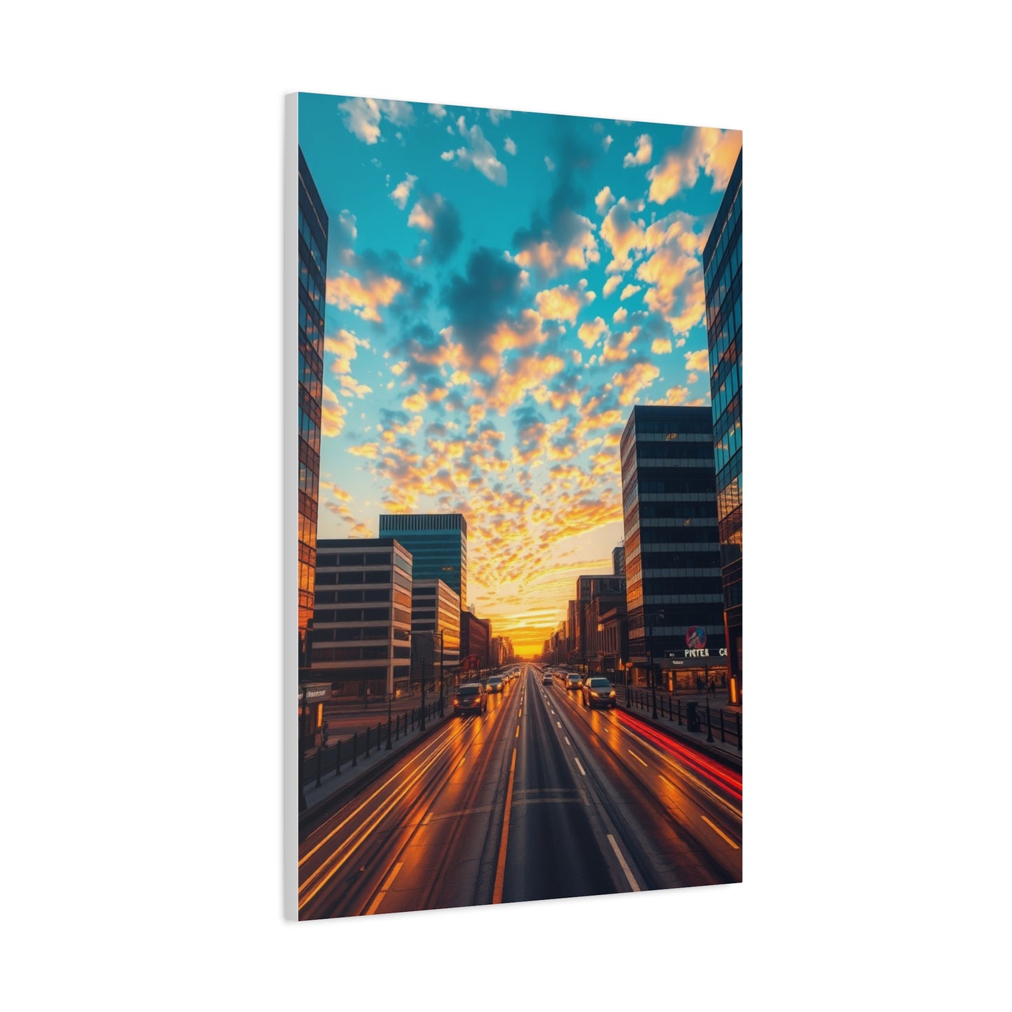 Elite Michigan Sky Media Art Vision Wall Art & Canvas Print