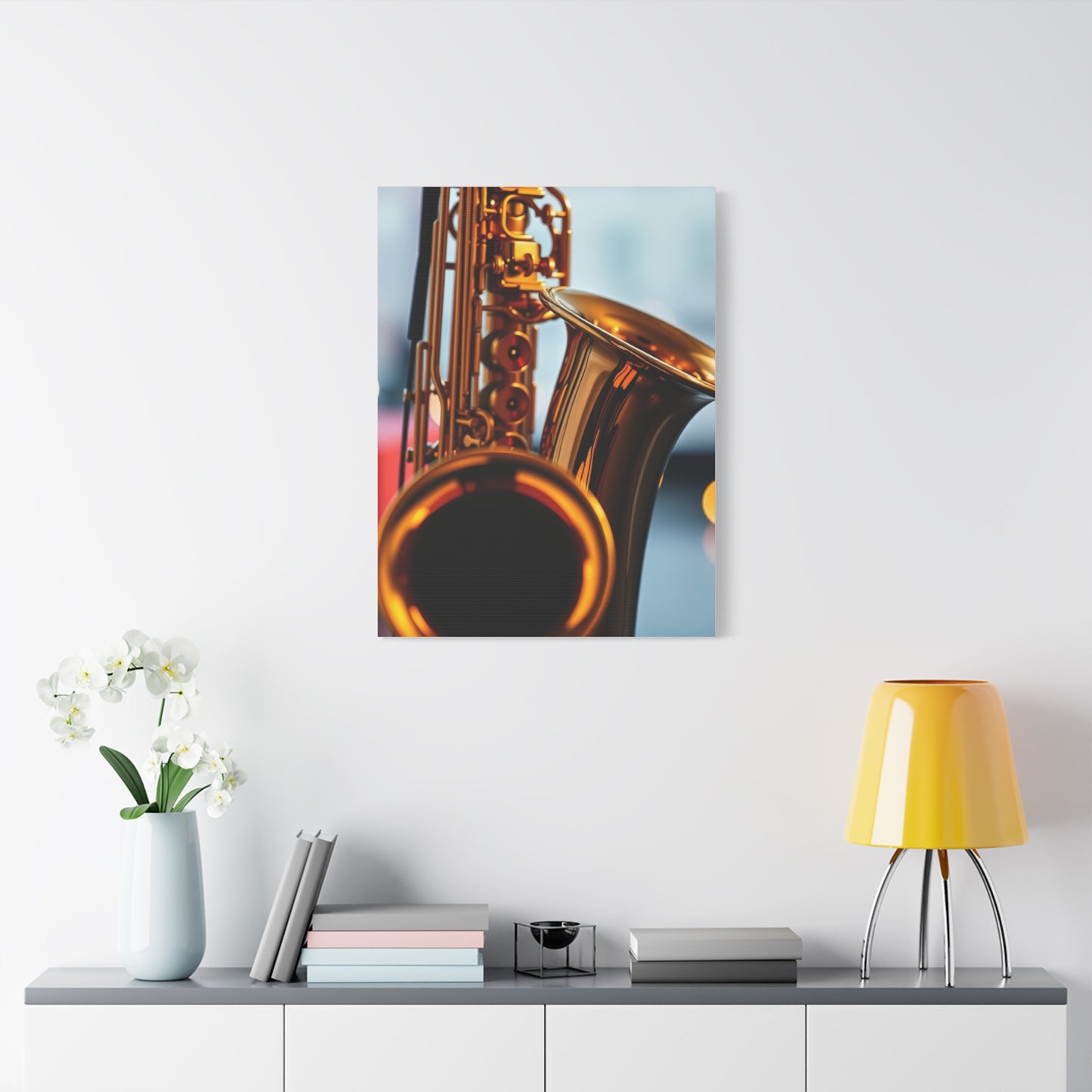 Saxophone Art Supreme Gallery Wall Art & Canvas Print