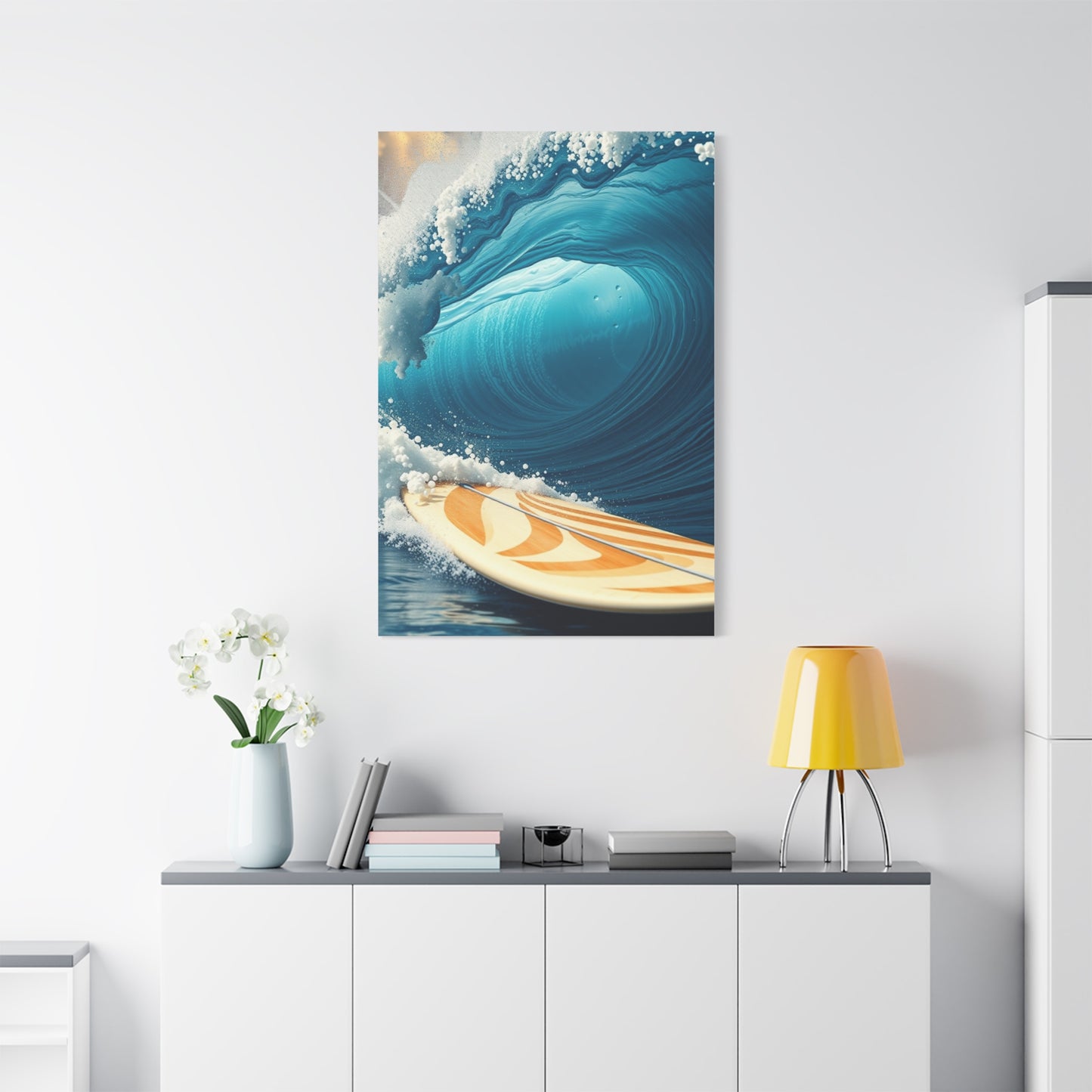 Aquatic Elysium Canvas Wall Art & Canvas Print