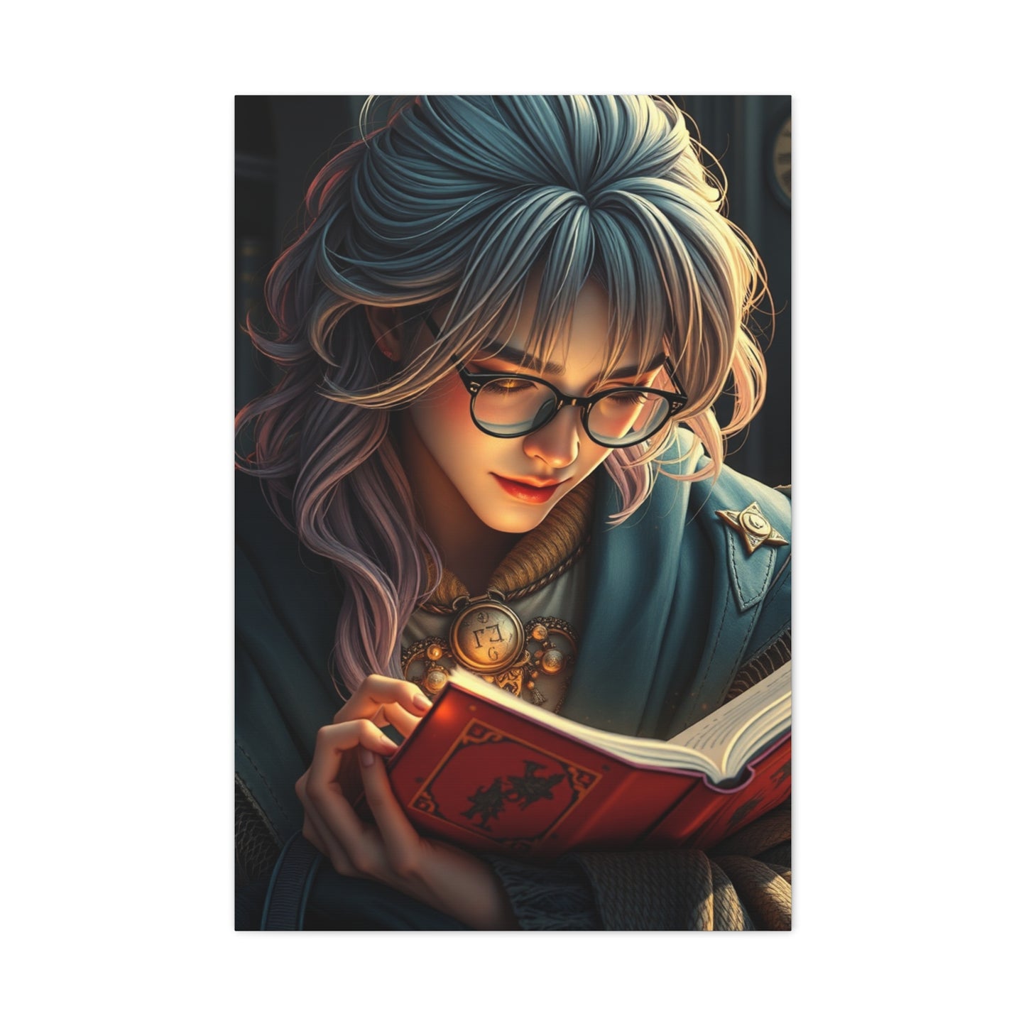 Masterpiece Reading Wall Art Vision Wall Art & Canvas Print