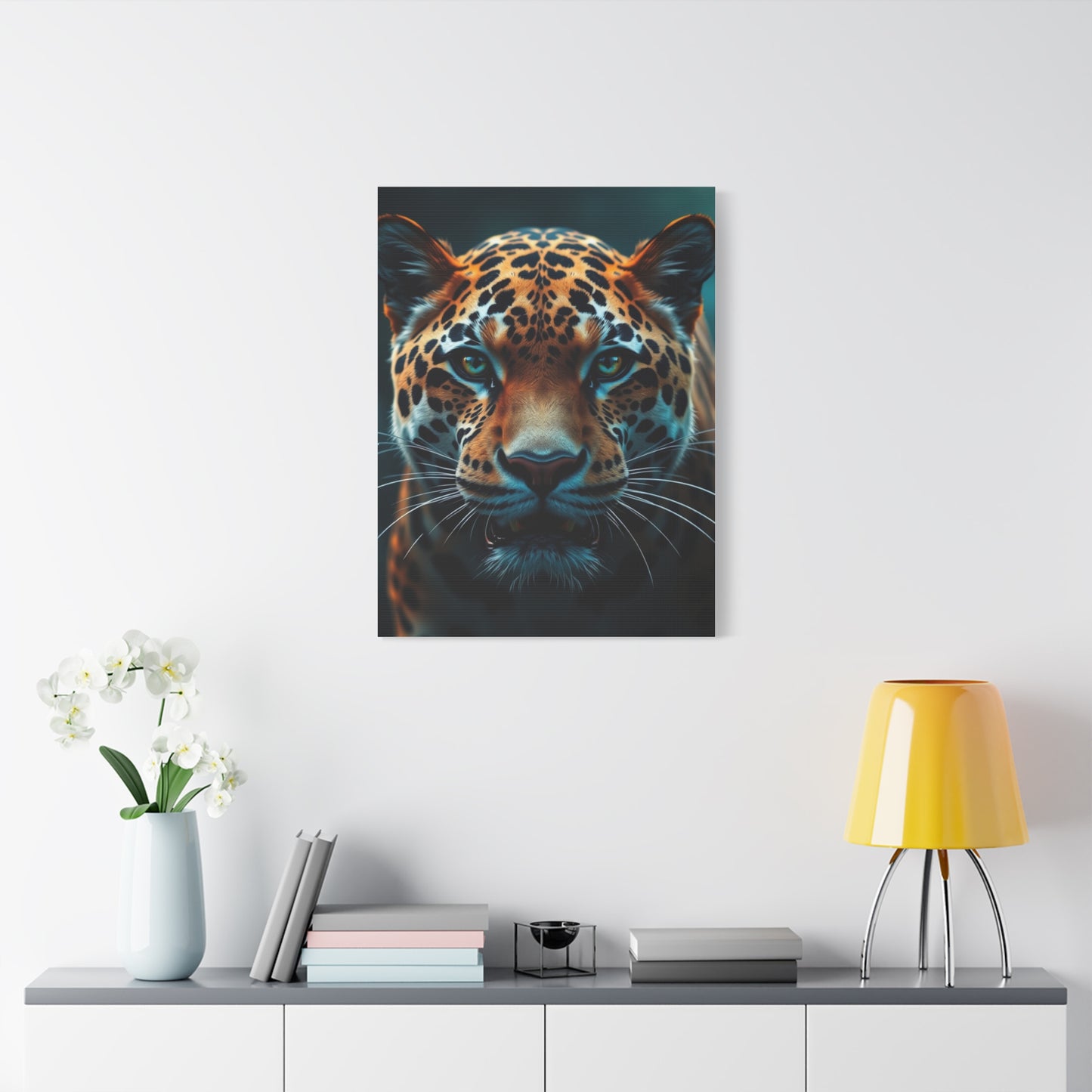 Noble Jaguar Essence Print wall art & canvas print