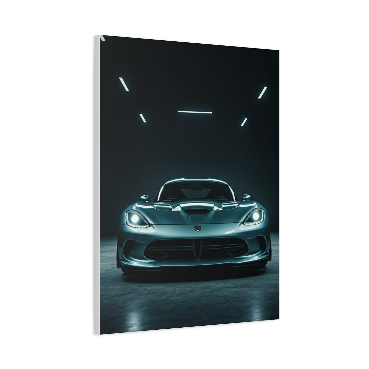 Dodge Viper Showroom Centerpiece Wall Art & Canvas Prints