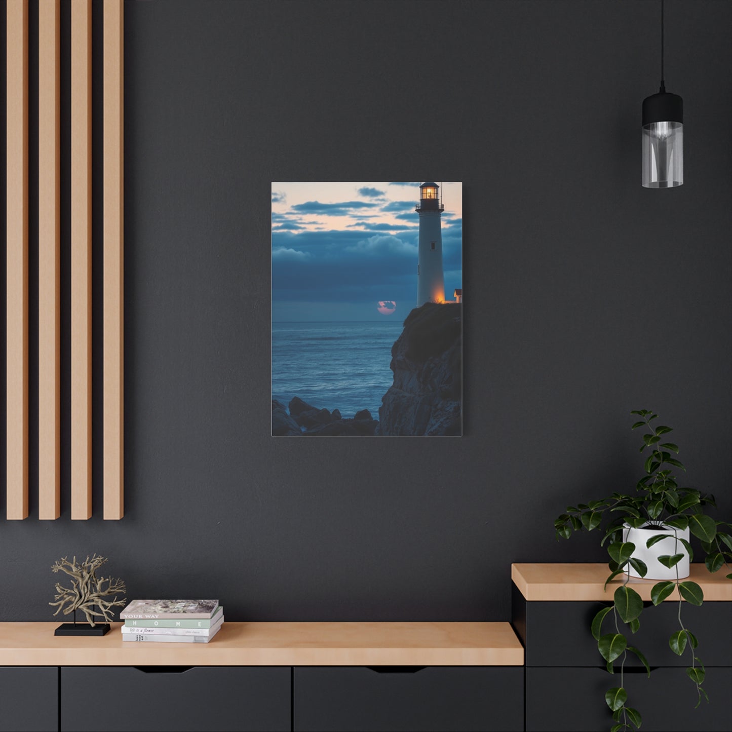 Illuminated Shores Masterpiece Wall Art & Canvas Print