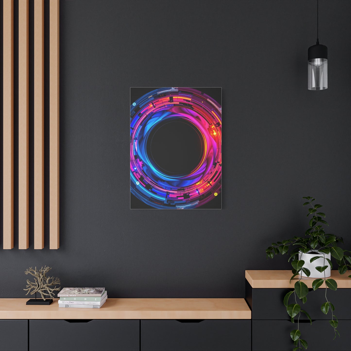 Serene Halo Enchantment wall art & canvas print