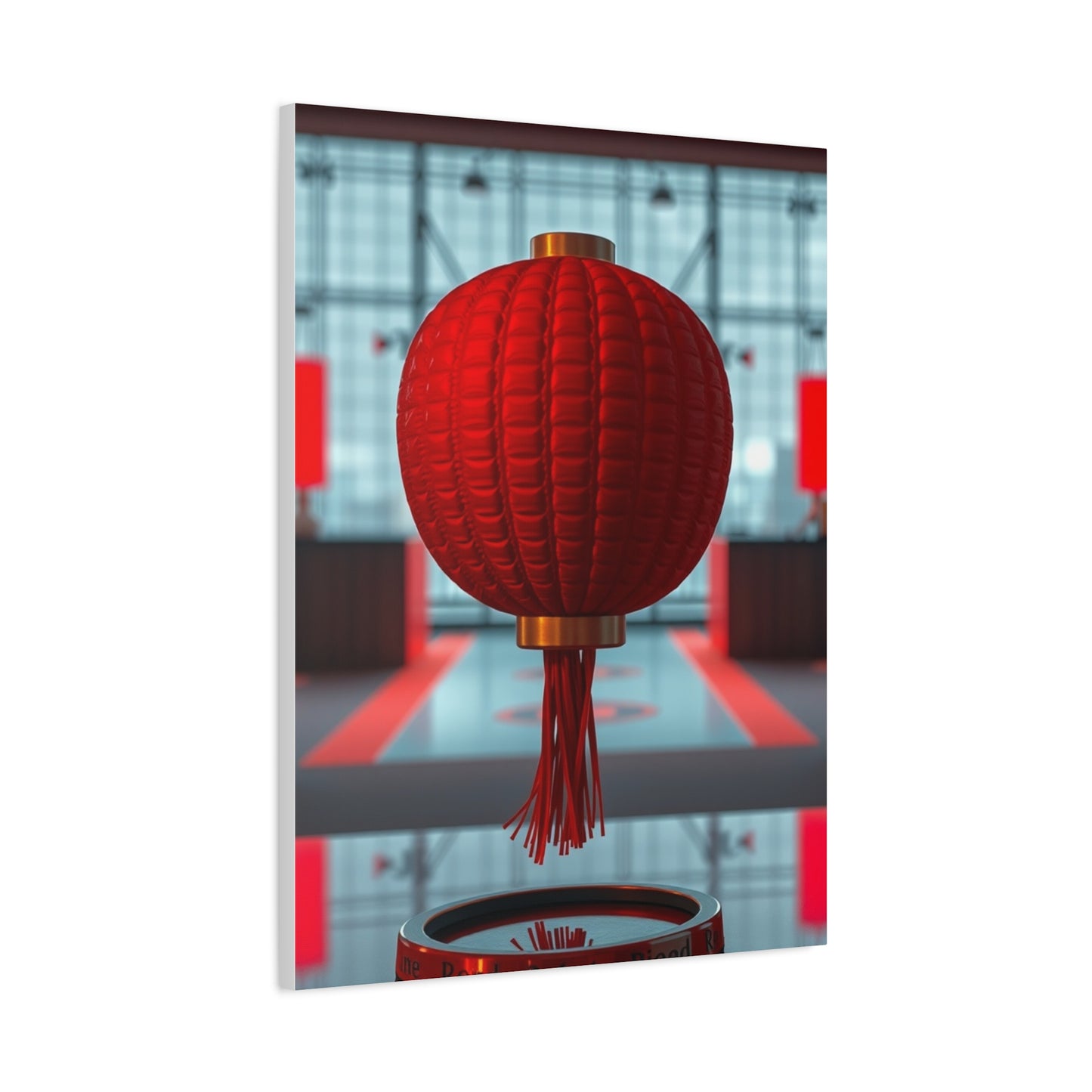 Maroon Grandeur Art Wall Art & Canvas Print