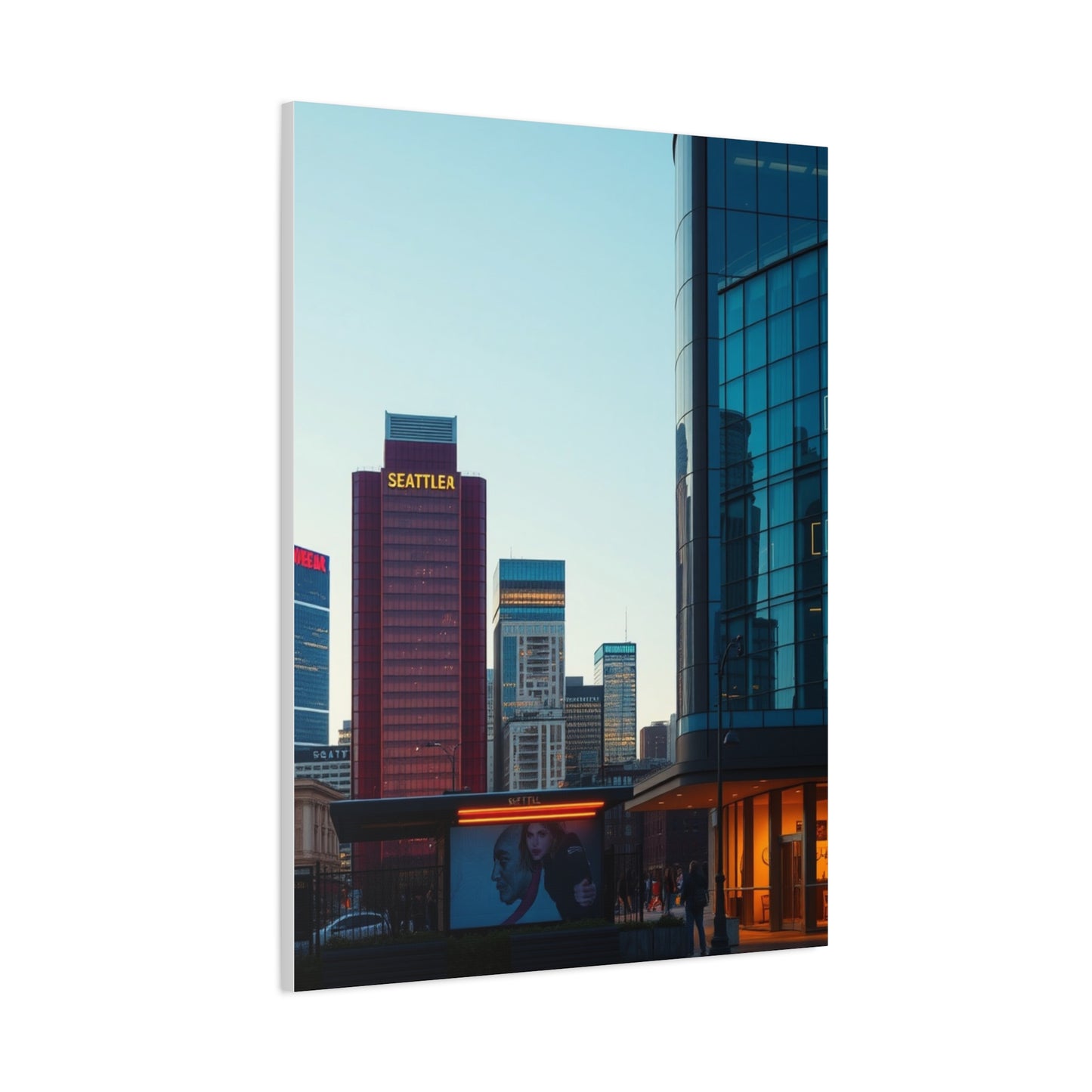 Seattle Art Luxury Canvas Wall Art & Canvas Print