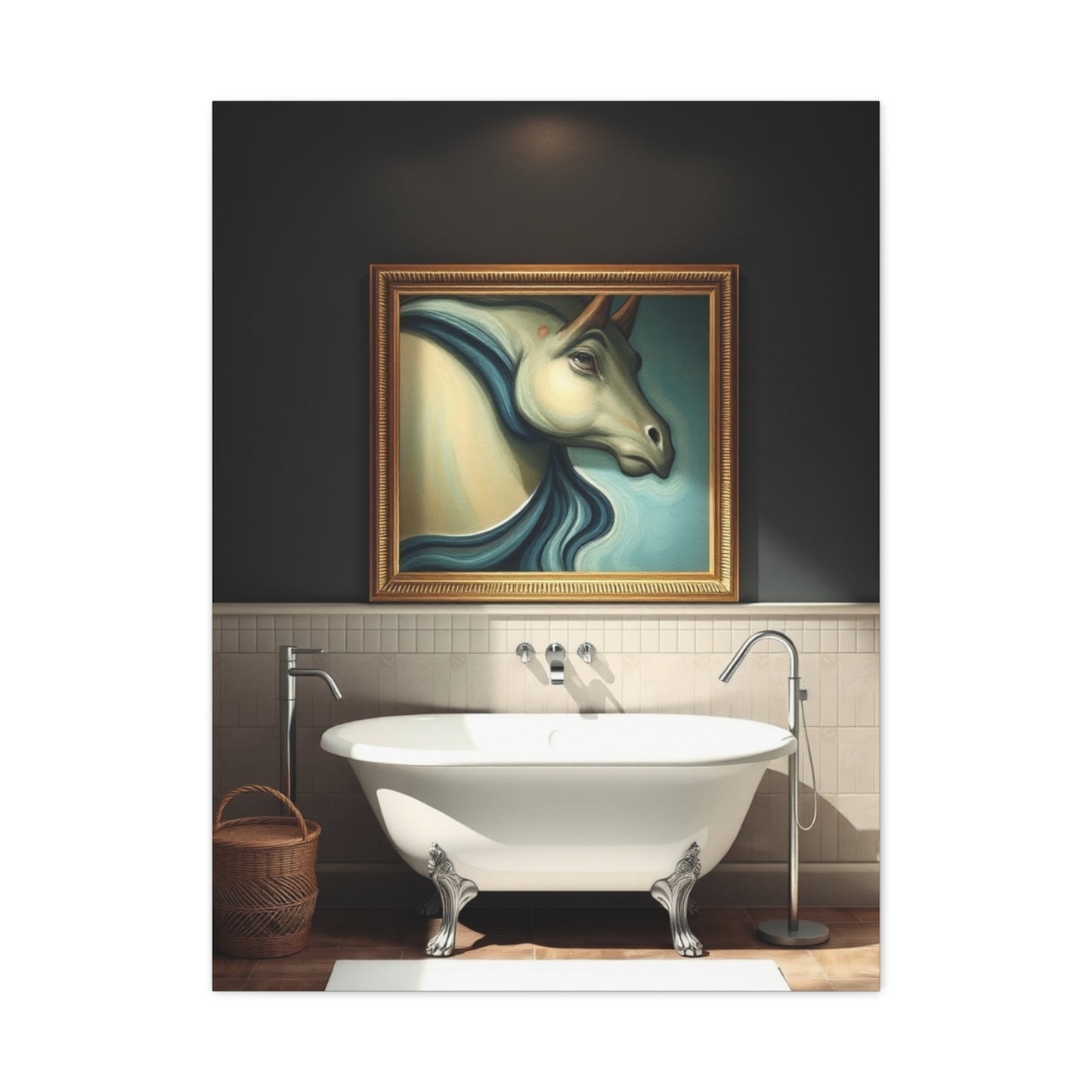 Serene Splash Artistry Wall Art & Canvas Print