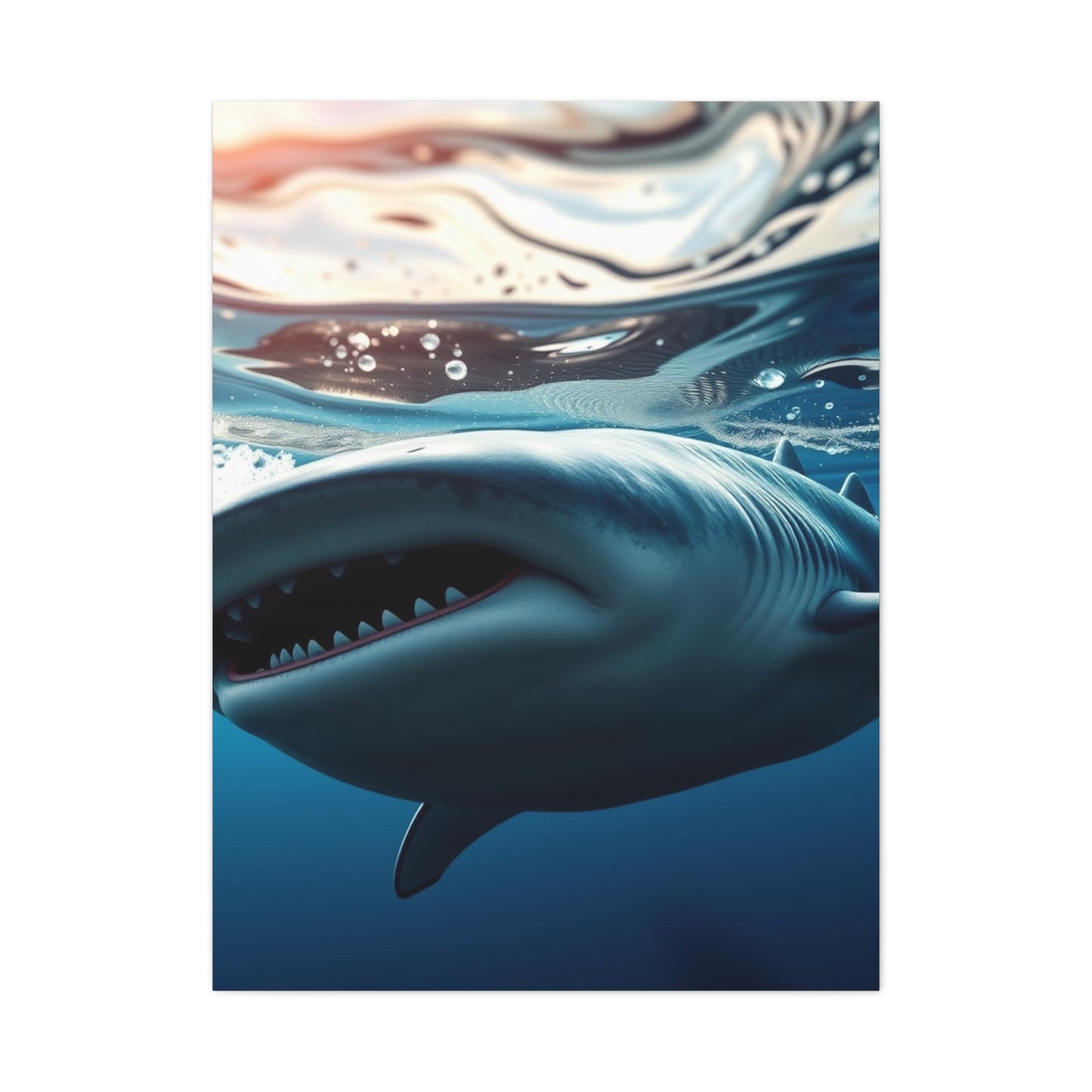 Whale Shark Art Luxury Canvas Wall Art & Canvas Print