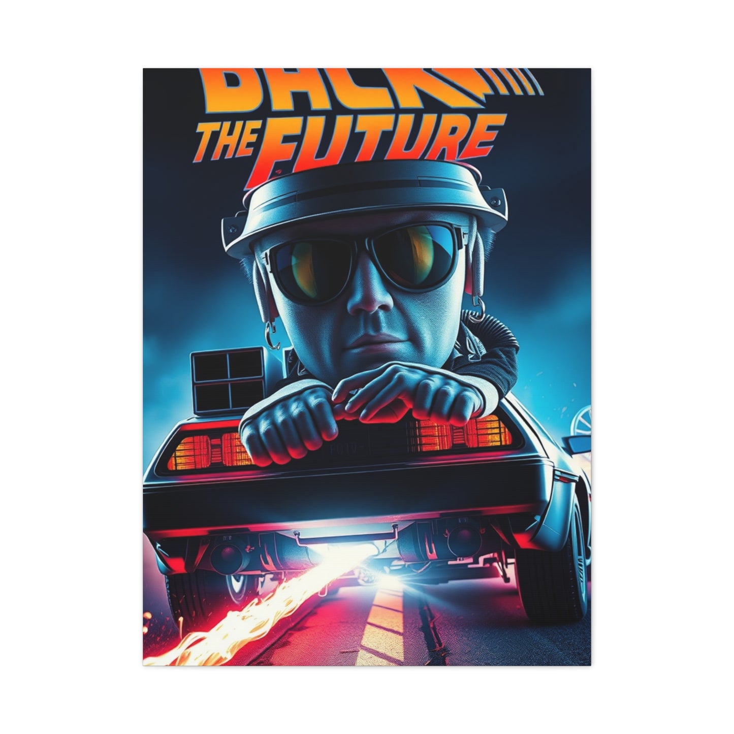 Elite Back to the Future Art Vision Wall Art & Canvas Print