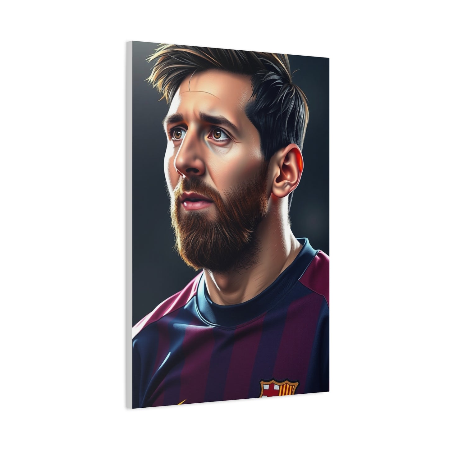 Ethereal Messi: Artistry on Canvas Wall Art & Canvas Print