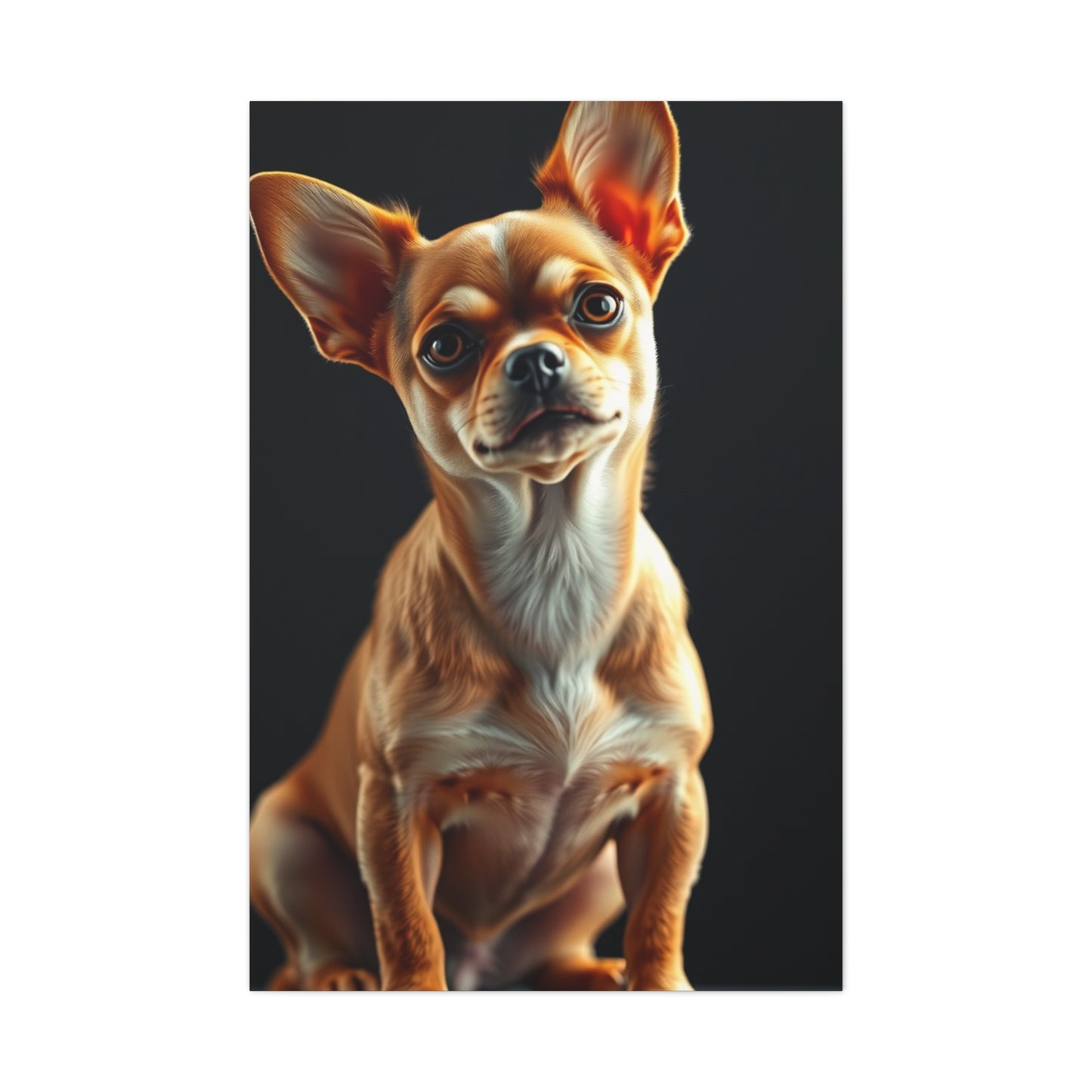 Chihuahua Dog Art Luxury Canvas Wall Art & Canvas Print