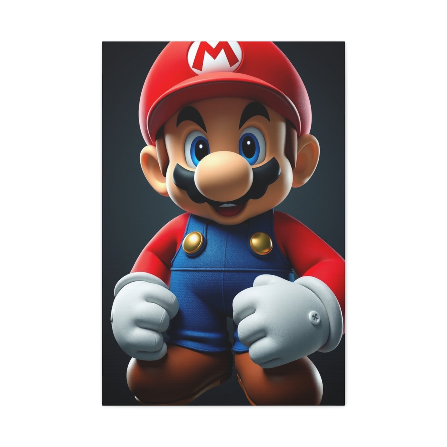 Regal Mushroom Kingdom Canvas