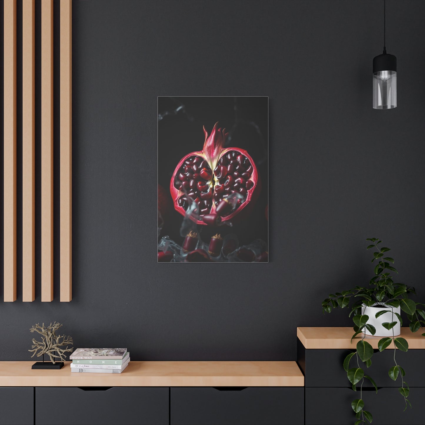 Opulent Scarlet Reverie Wall Art & Canvas Print
