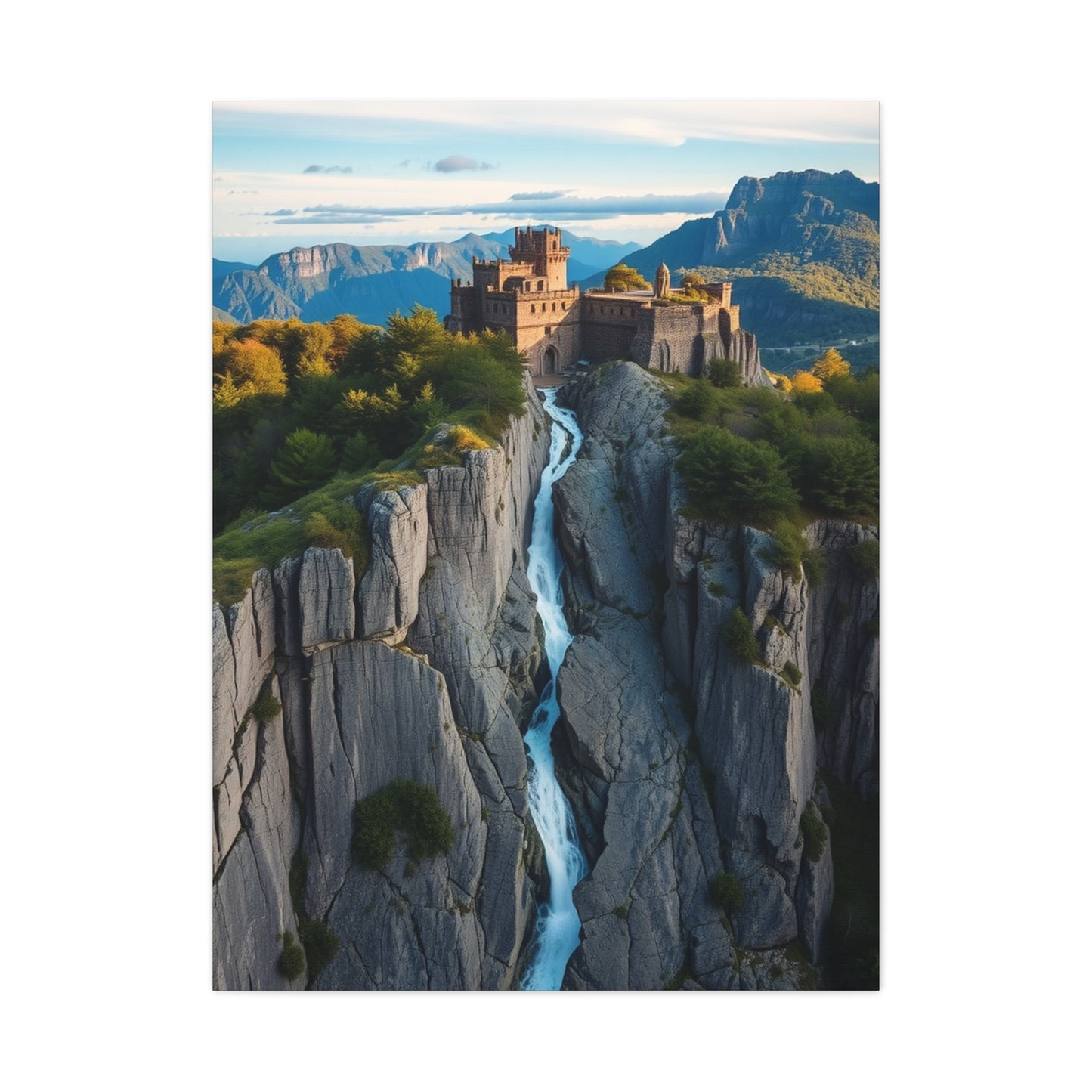 Vertical Harmony Artwork Wall Art & Canvas Print