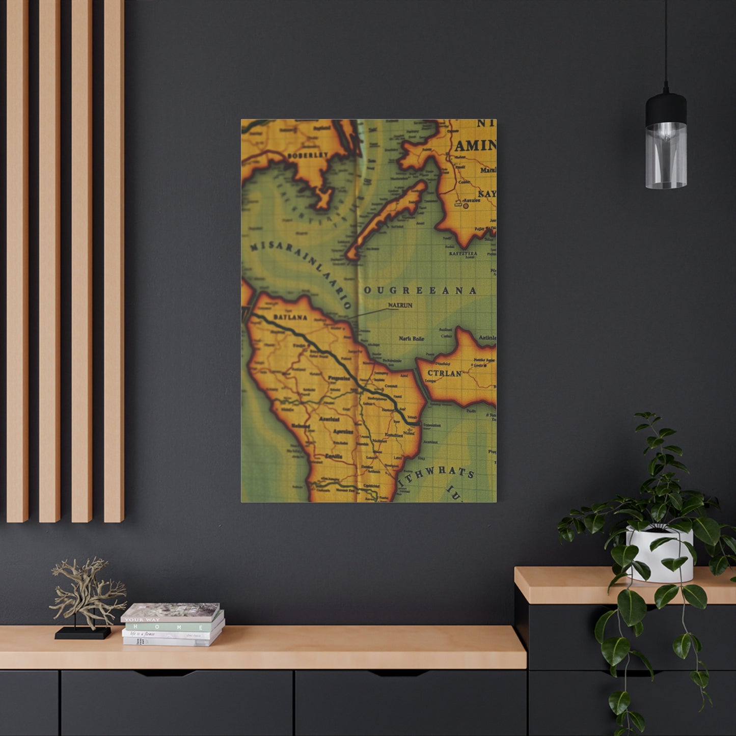 Antique Maps Art Supreme Gallery Wall Art & Canvas Print