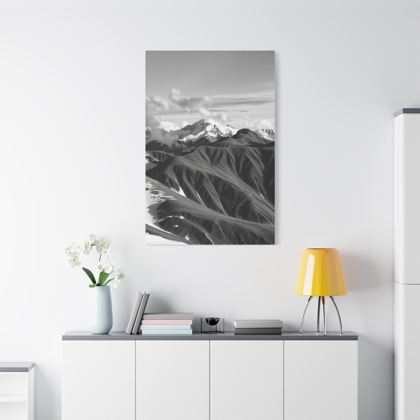 Supreme Black & White Scenic Landscapes Art Collection Wall Art & Canvas Print