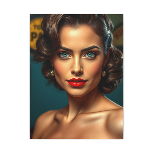 Pin-Ups Art Refined Canvas Wall Art & Canvas Print