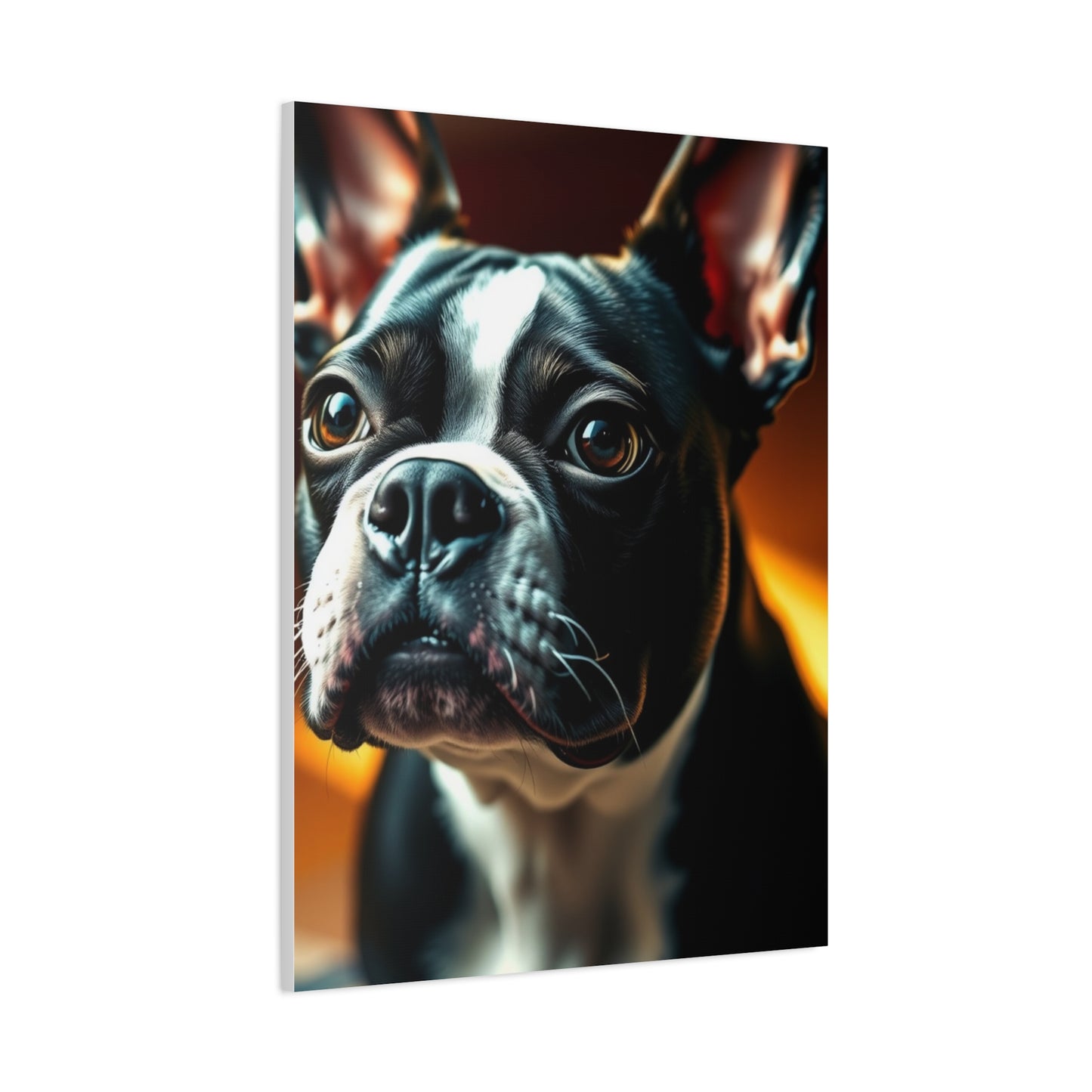 Boston Terrier Art Luxury Canvas Wall Art & Canvas Print