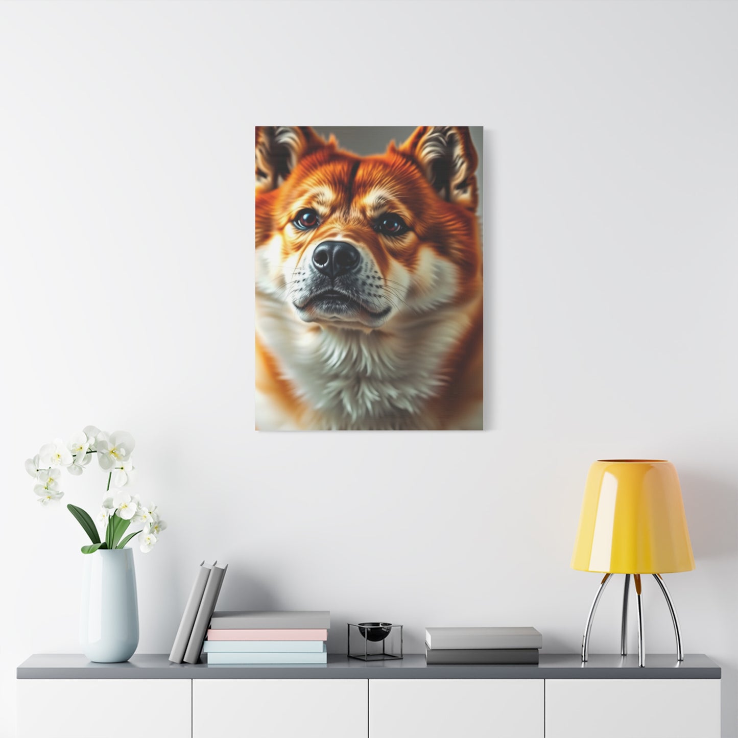 Masterpiece Shiba Inu Dog Art Vision Wall Art & Canvas Print
